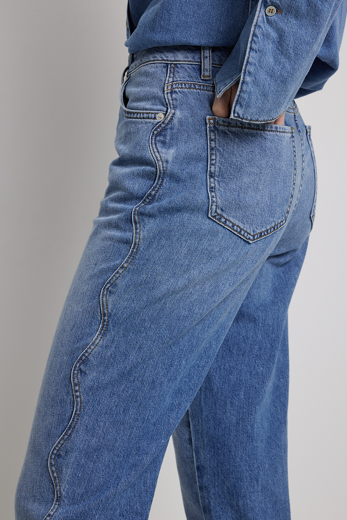 Detailed Denim Blue NAKD