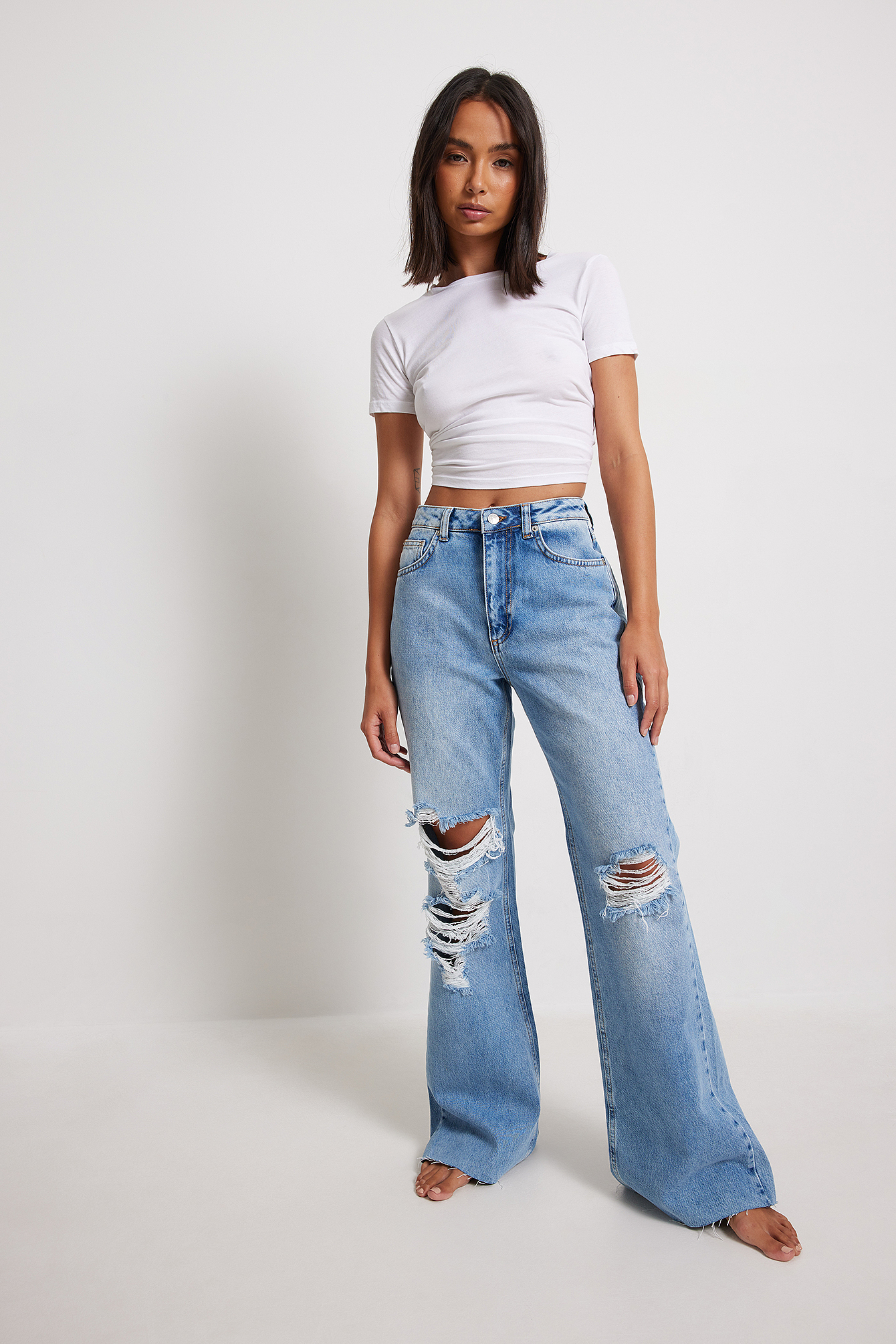 Ripped Jeans | Destroyed Women Jeans 