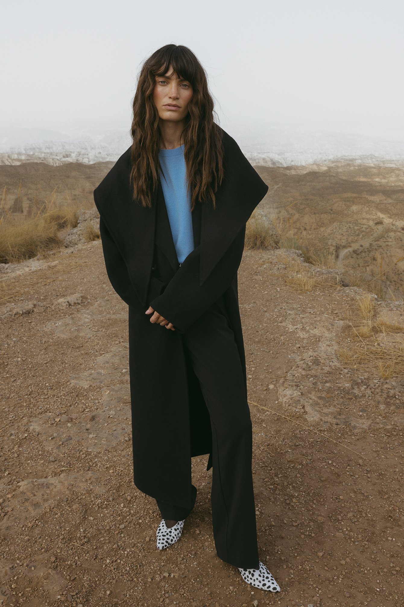 Premium Selection Double Buttoned Wool Blend Coat - Coats - Black - EU 34 - NA-KD / NAKD