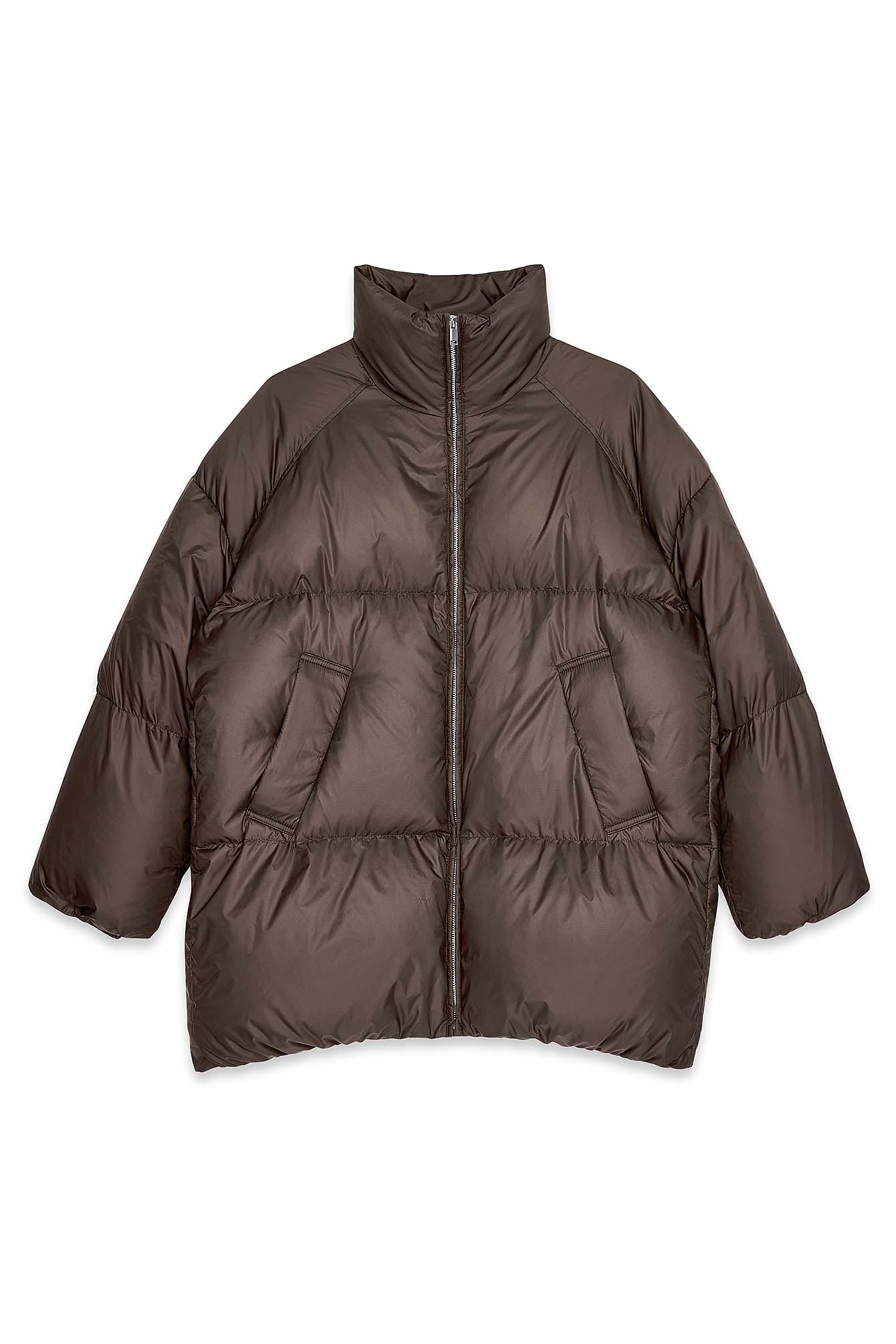 Dames pufferjack kort zwart beige winter warm gewatteerd dik