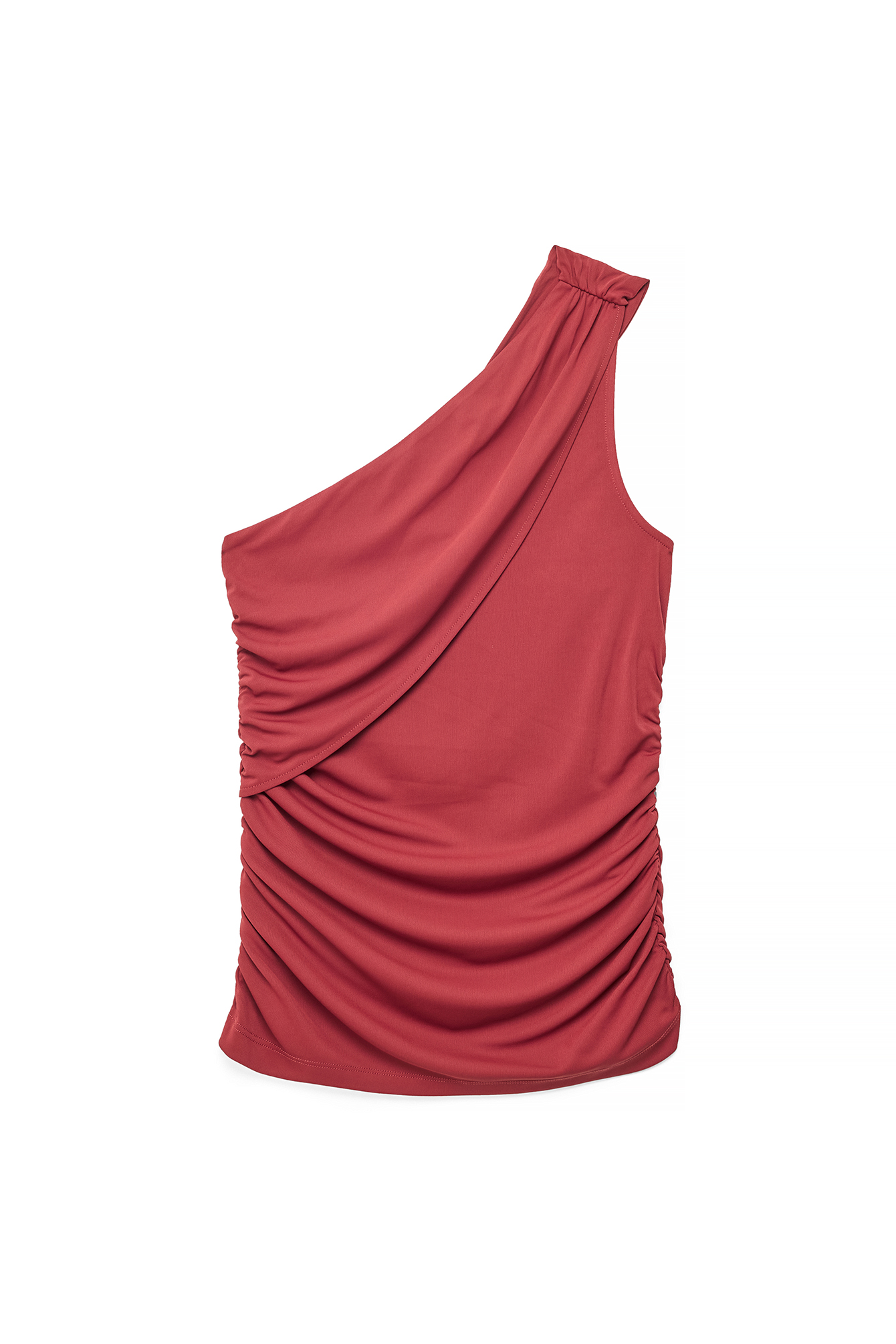 Top Dos Nu Jennyfer - Taille L Corail - Motif étoile, épaule Dénudée