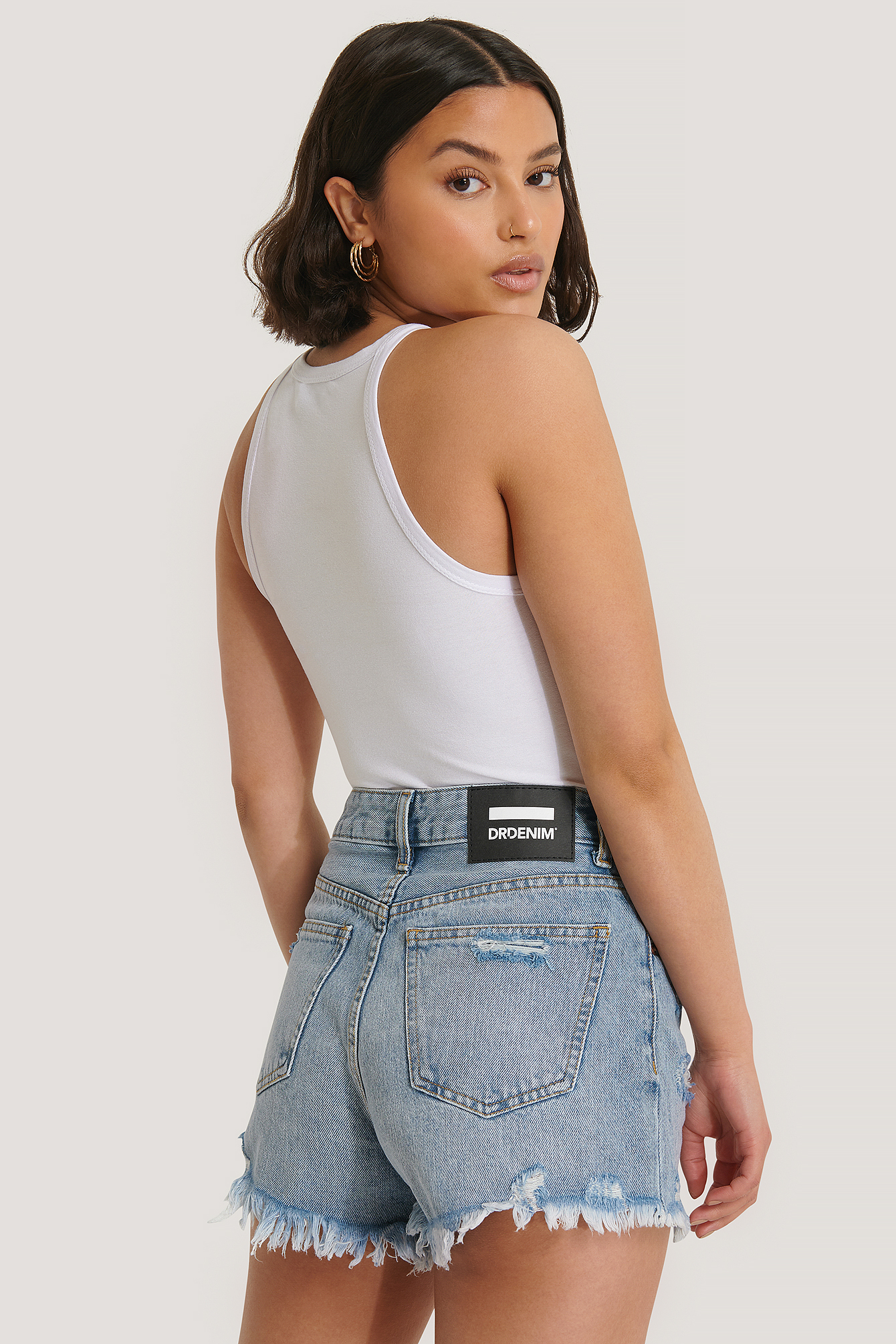 dr denim shorts