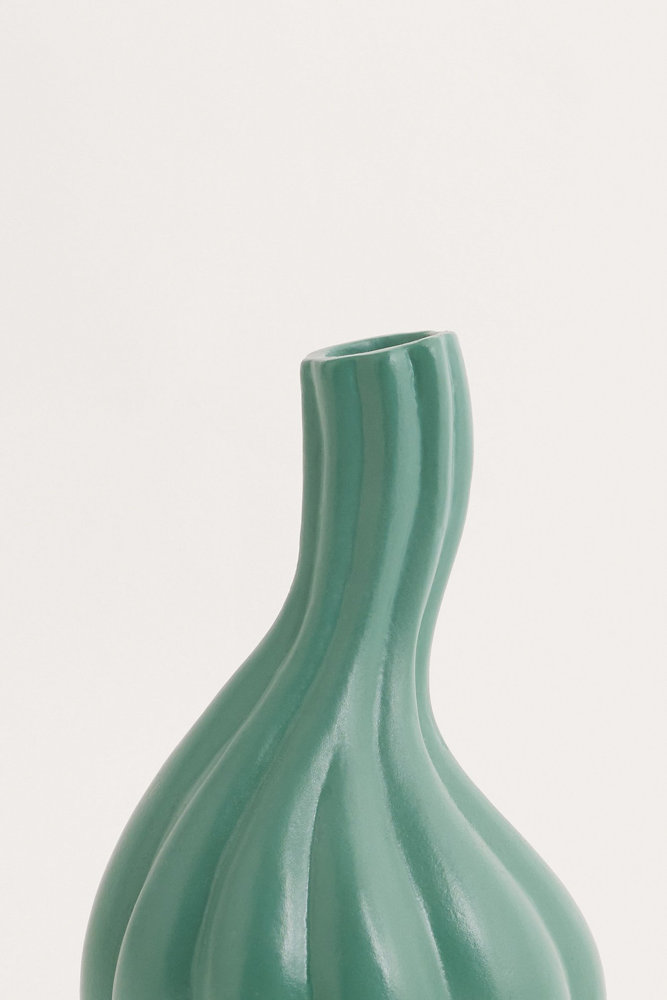 Green Eco Vase Klein