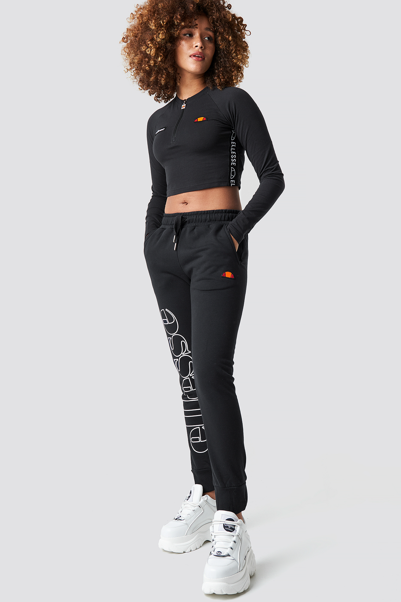 El Steffia Sweatpants Black