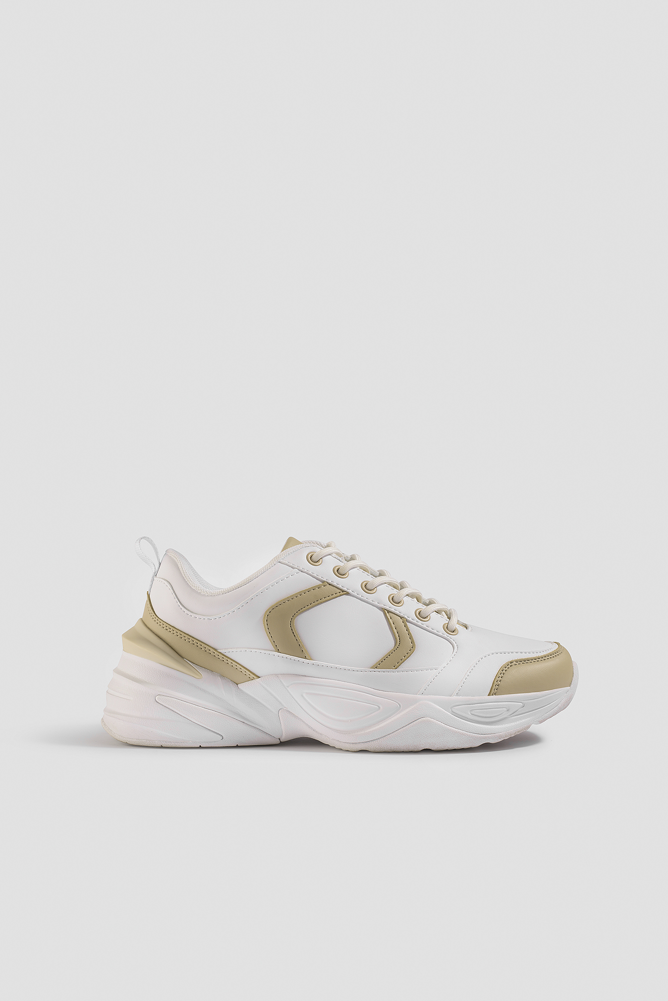 Street Chunky Sneaker Beige/White
