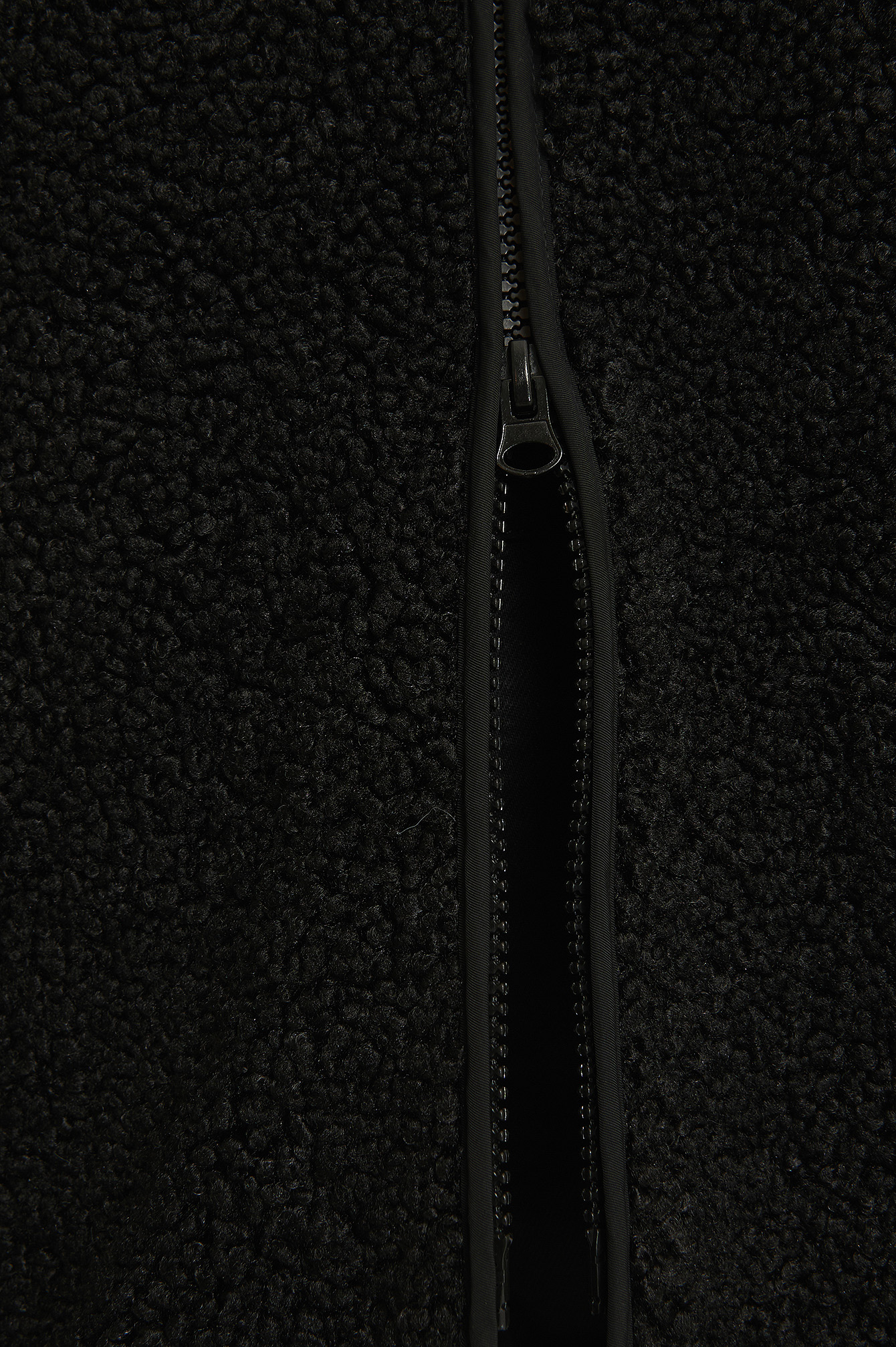 EMMA ELLINGSEN X NA-KD Pile Jacket Black