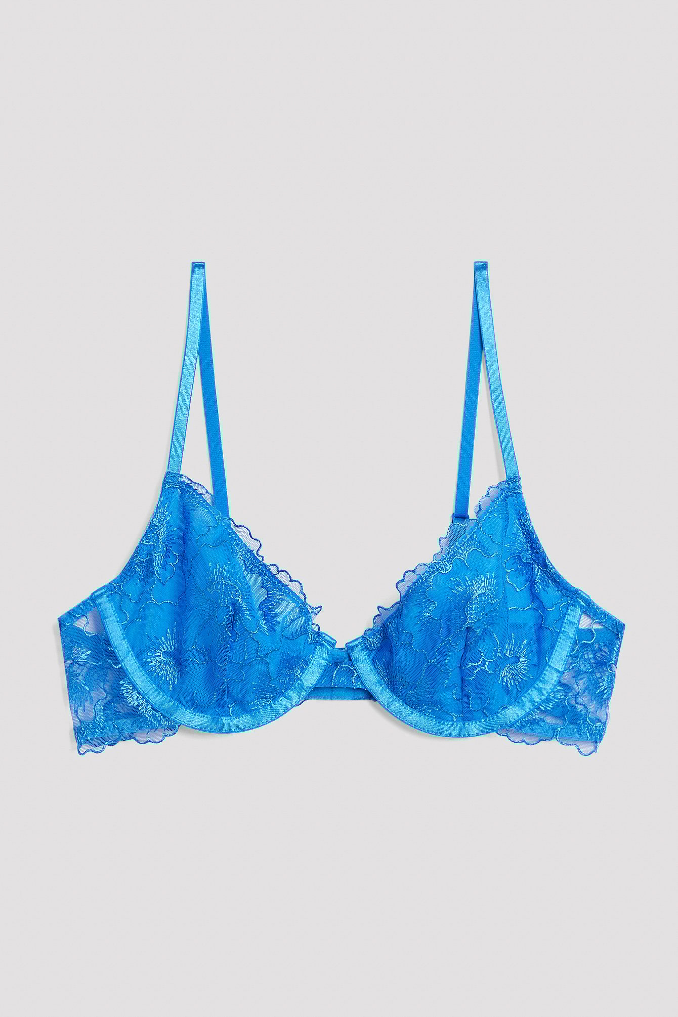 Extended Wire Bra Blue NAKD