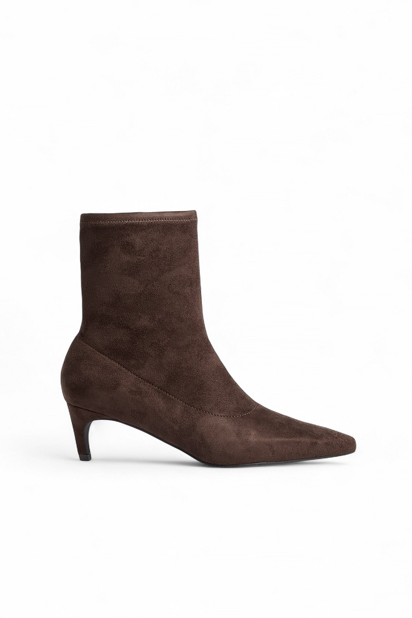 NA-KD Faux Suede Ankle Boots - Boots - Brown - EU 38 - NA-KD / NAKD