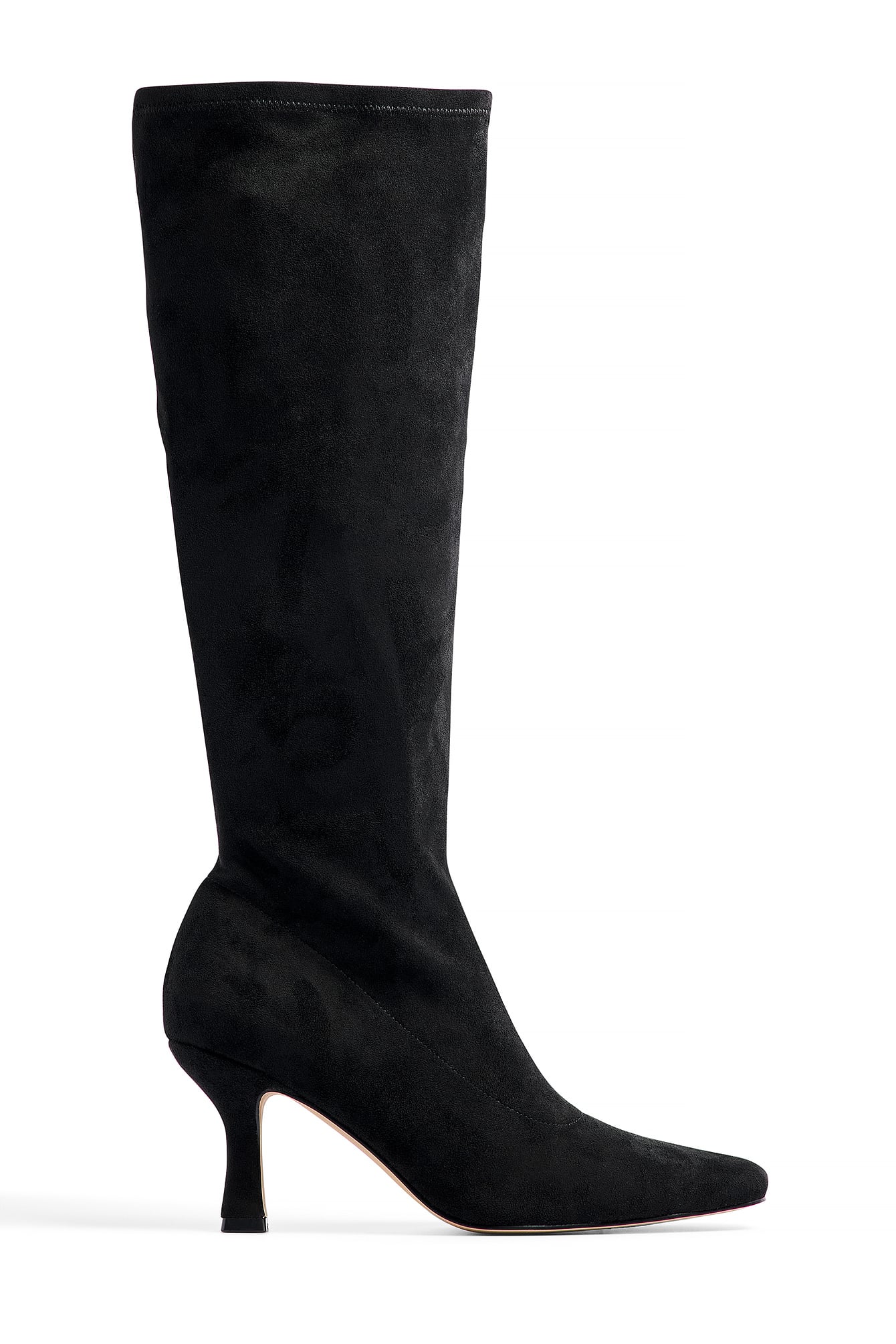 Suede Knee High Boots