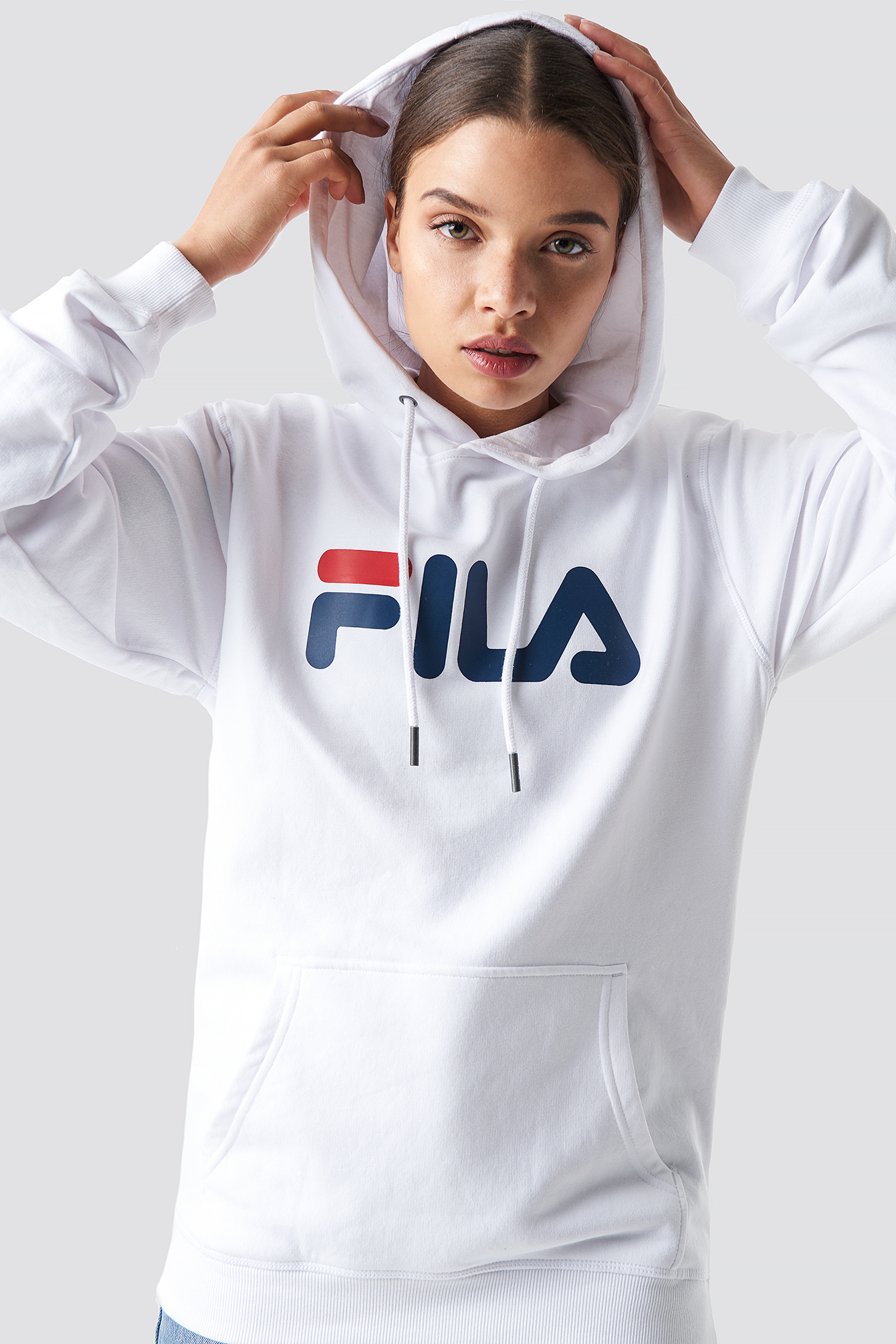 Classic Pure Hoody Kangaroo Bright White