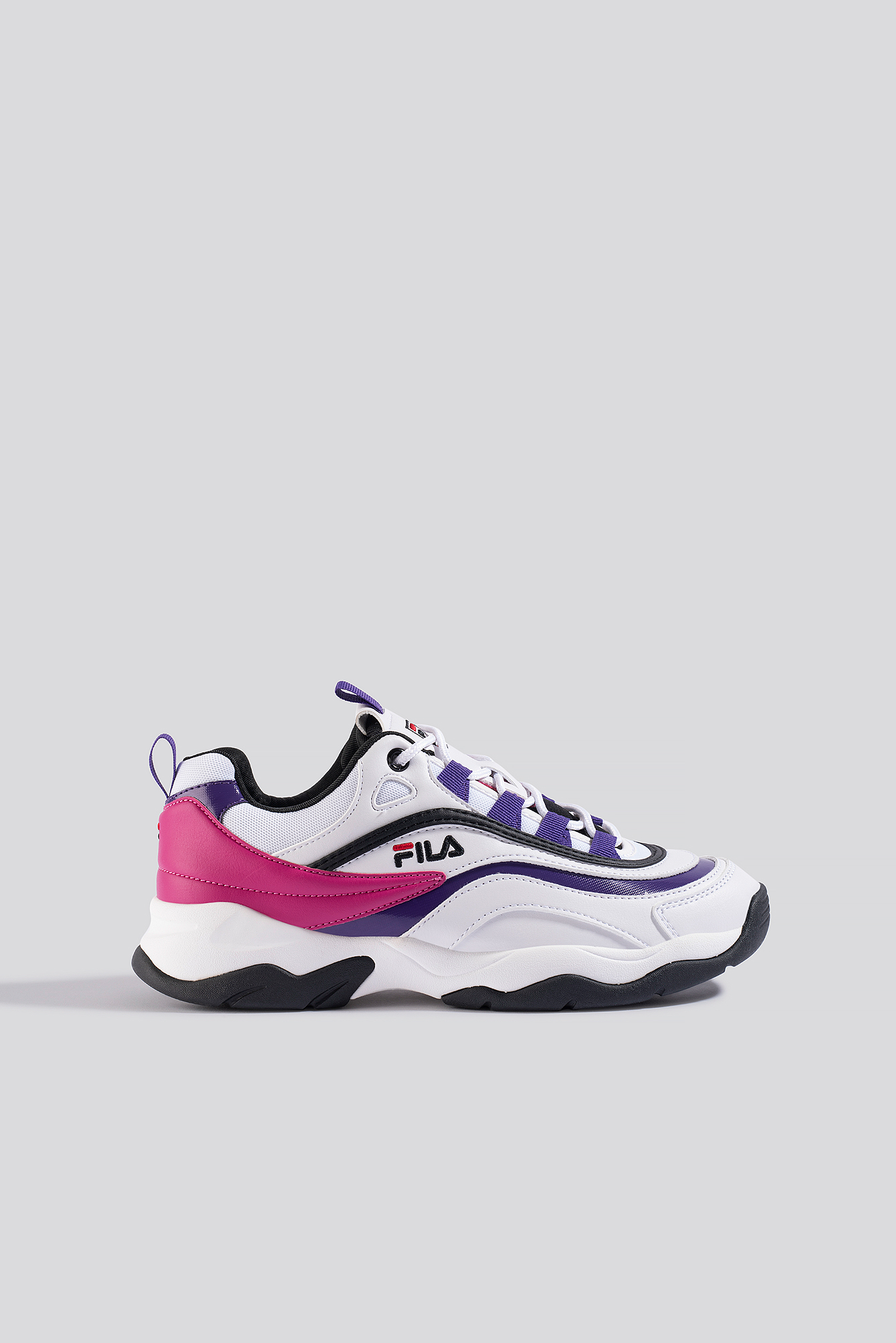 Ray CB Low Wmn Sneaker White/Tillandsia Purple/Black