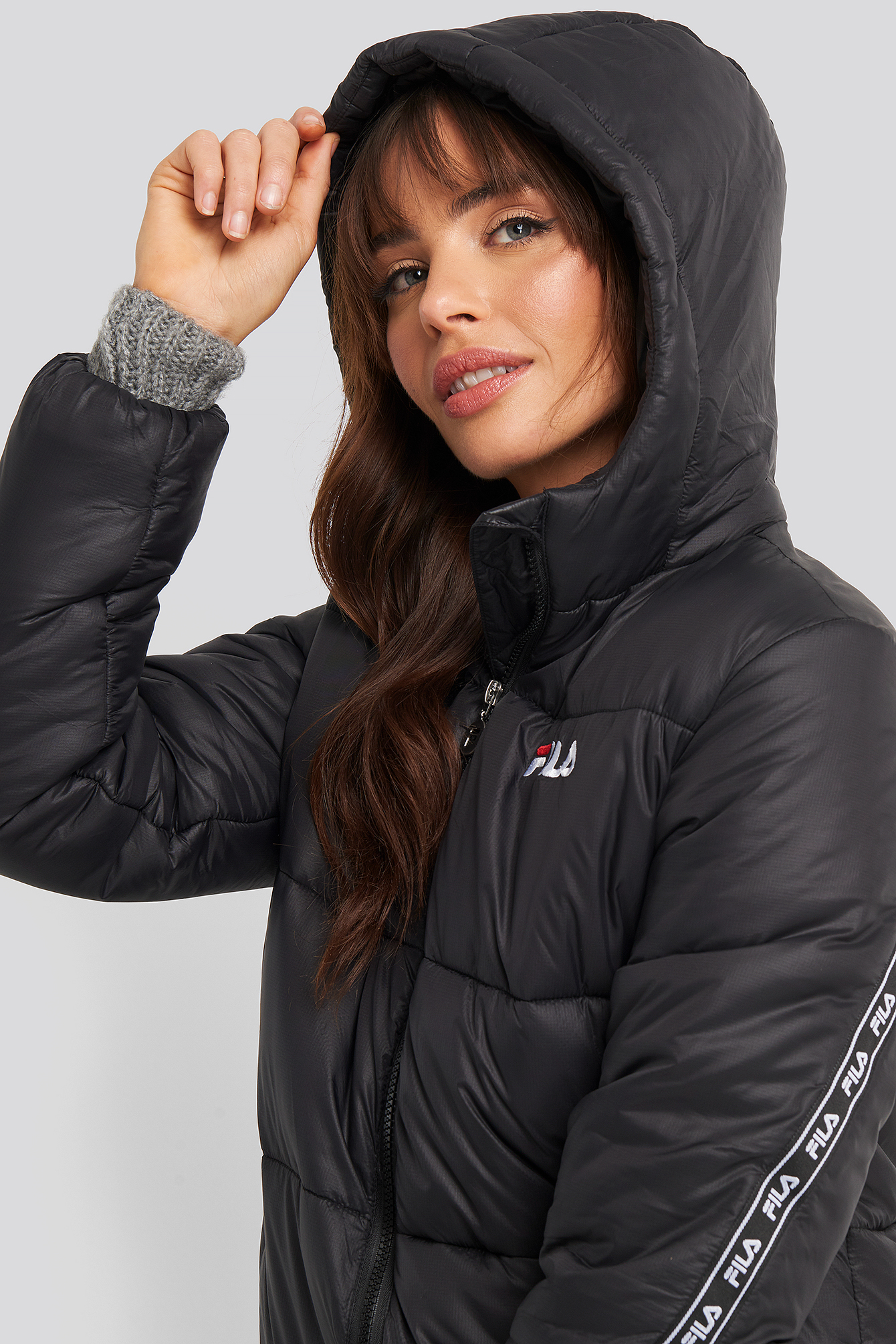 Shigemi Padded Jacket Czarny | na-kd.com