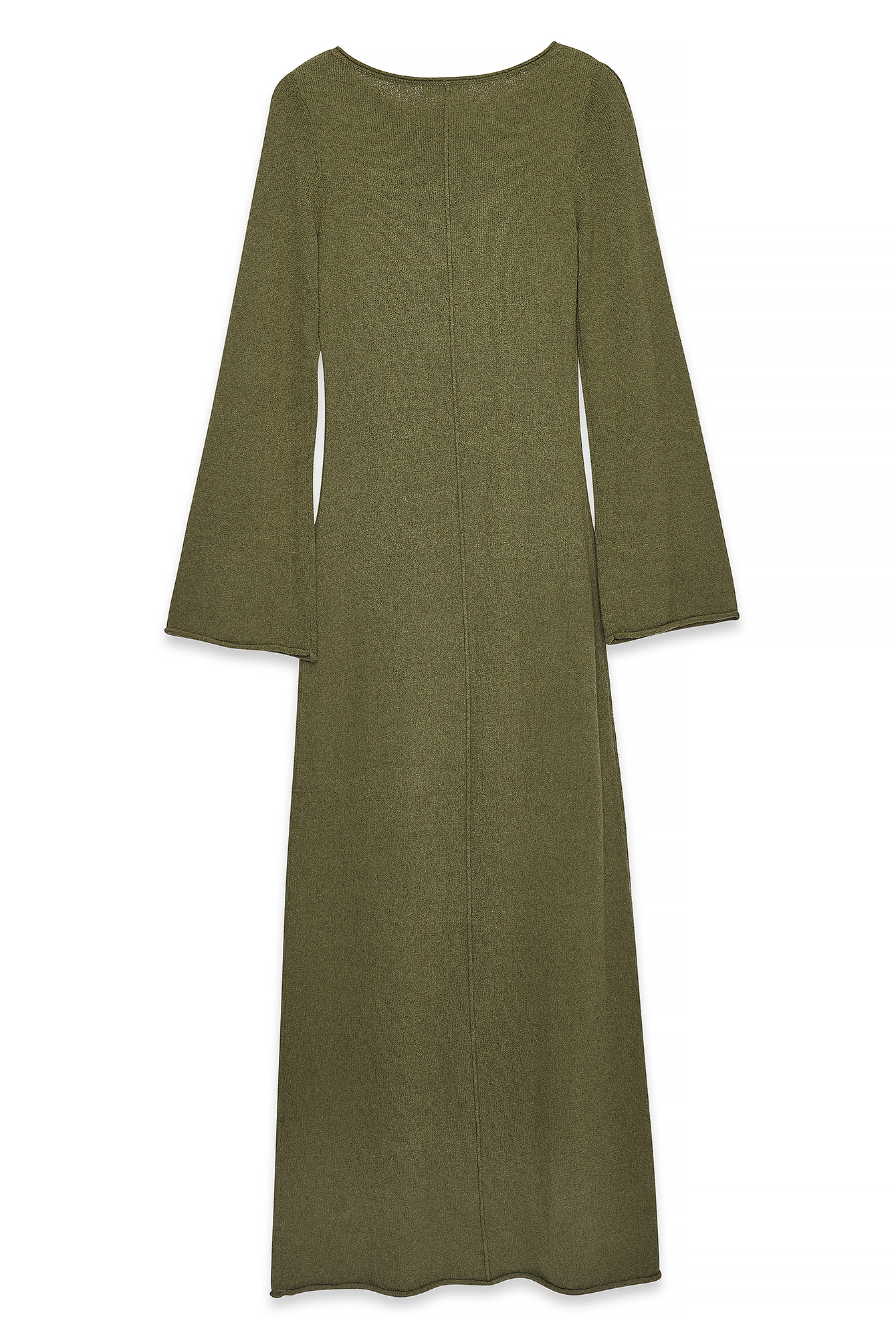 Knitted Ribbed Maxi Dress Brown | NA-KD Knitted Ribbed Maxi Dress Brown | NA-KD