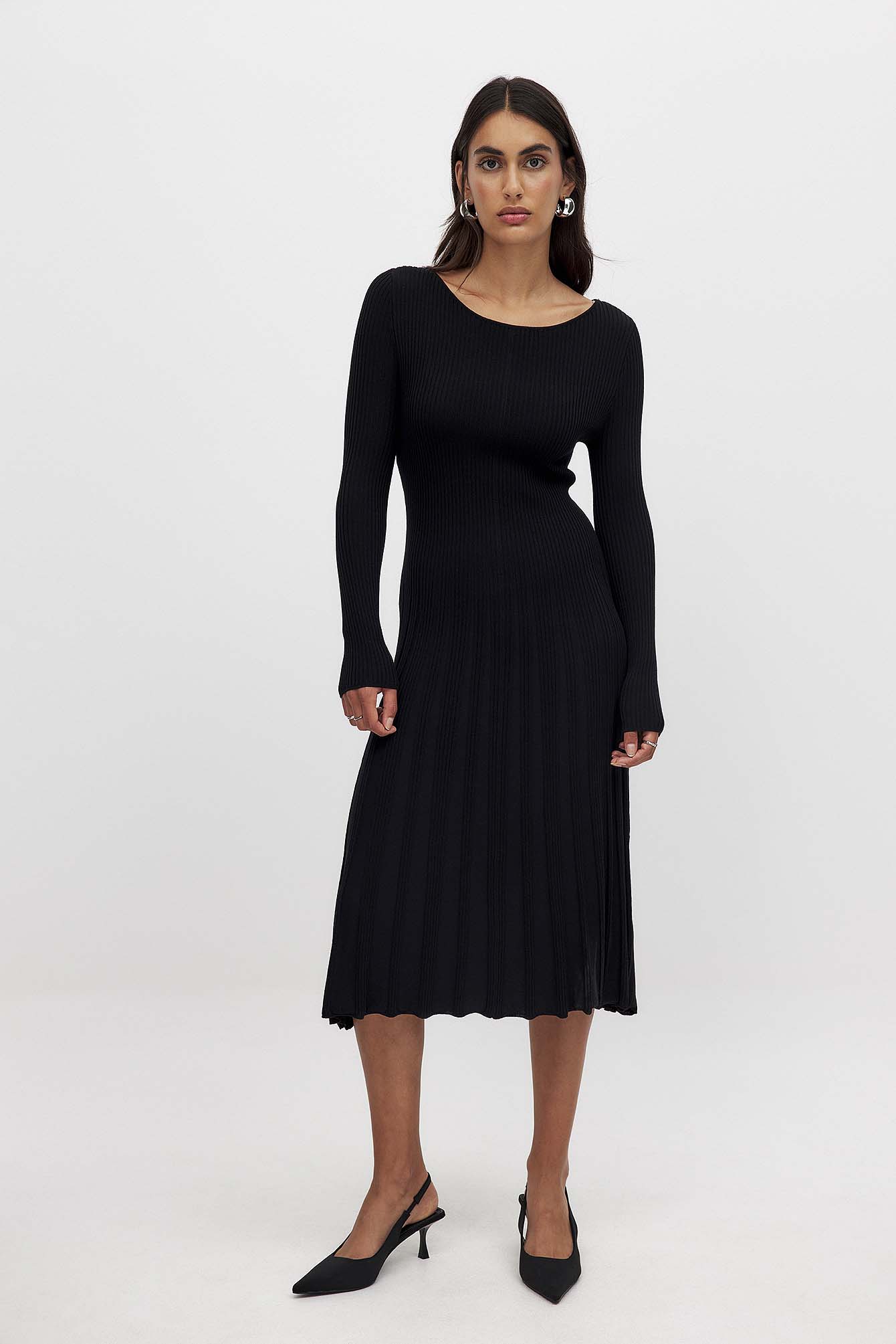black hoco dress off the shoulder Sculpted KIM KARDASHIAN in Black Size:Plus Size (1X and above) show_outofstock_overlay