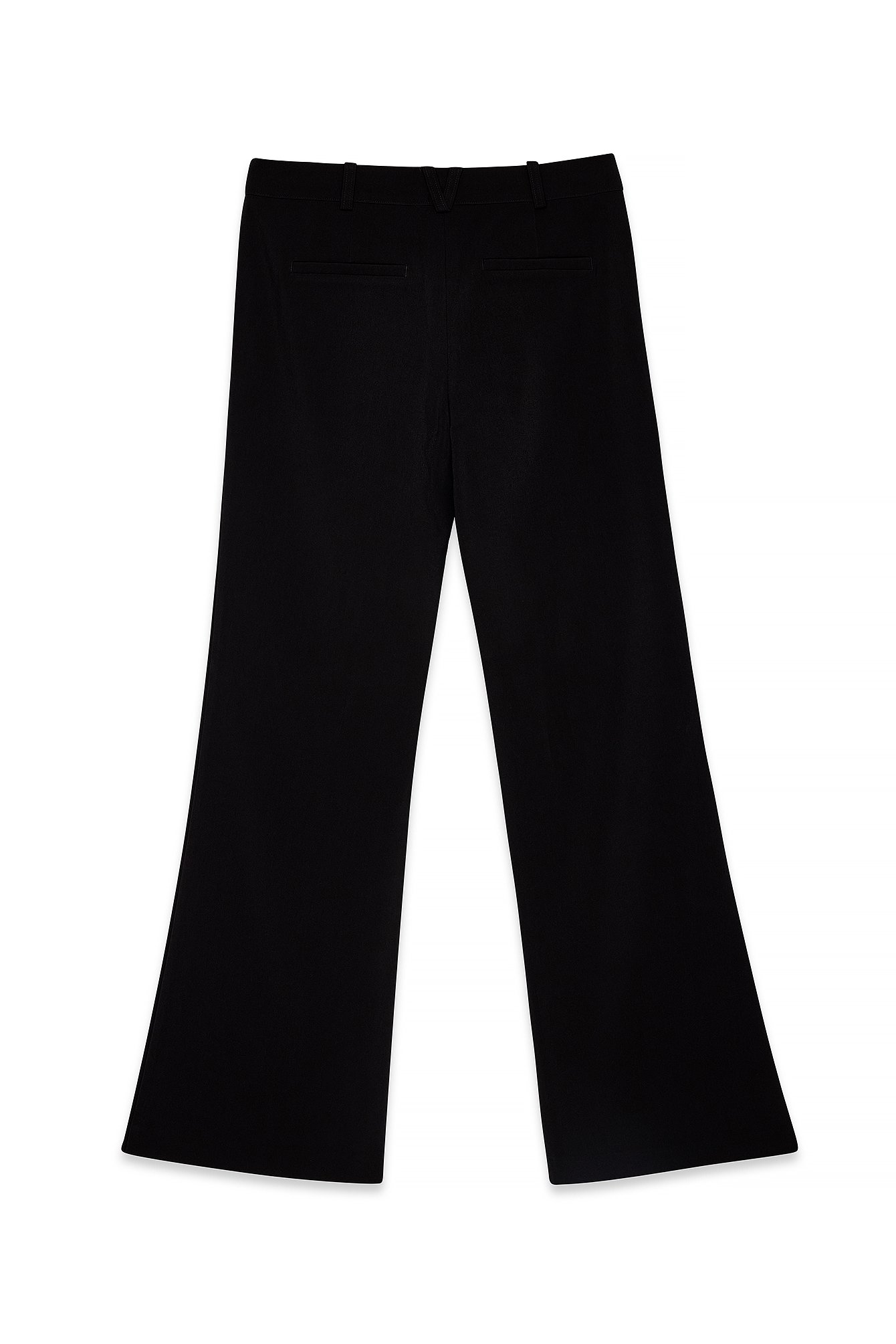 Elastic Waist Striped Trousers Blue | NA-KD