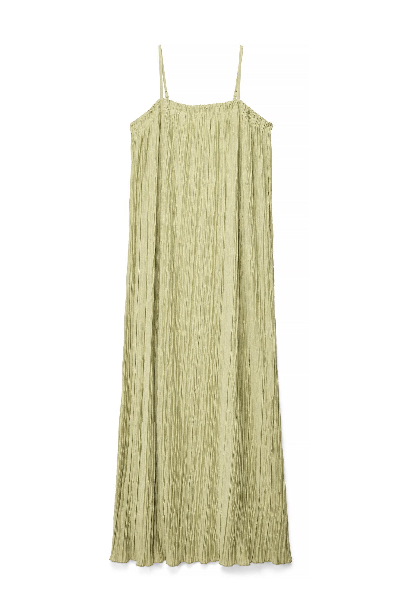 Khaki Green Vid maxiklänning