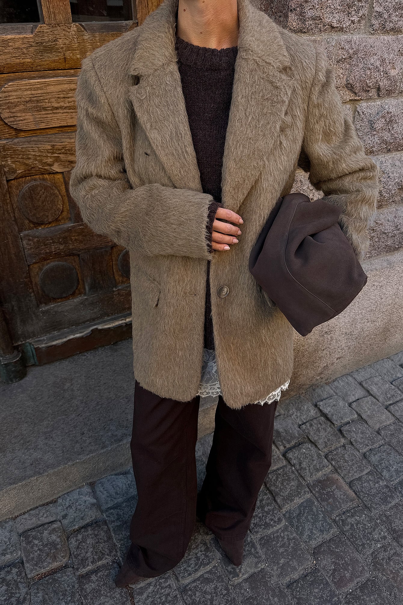 Padded blazer