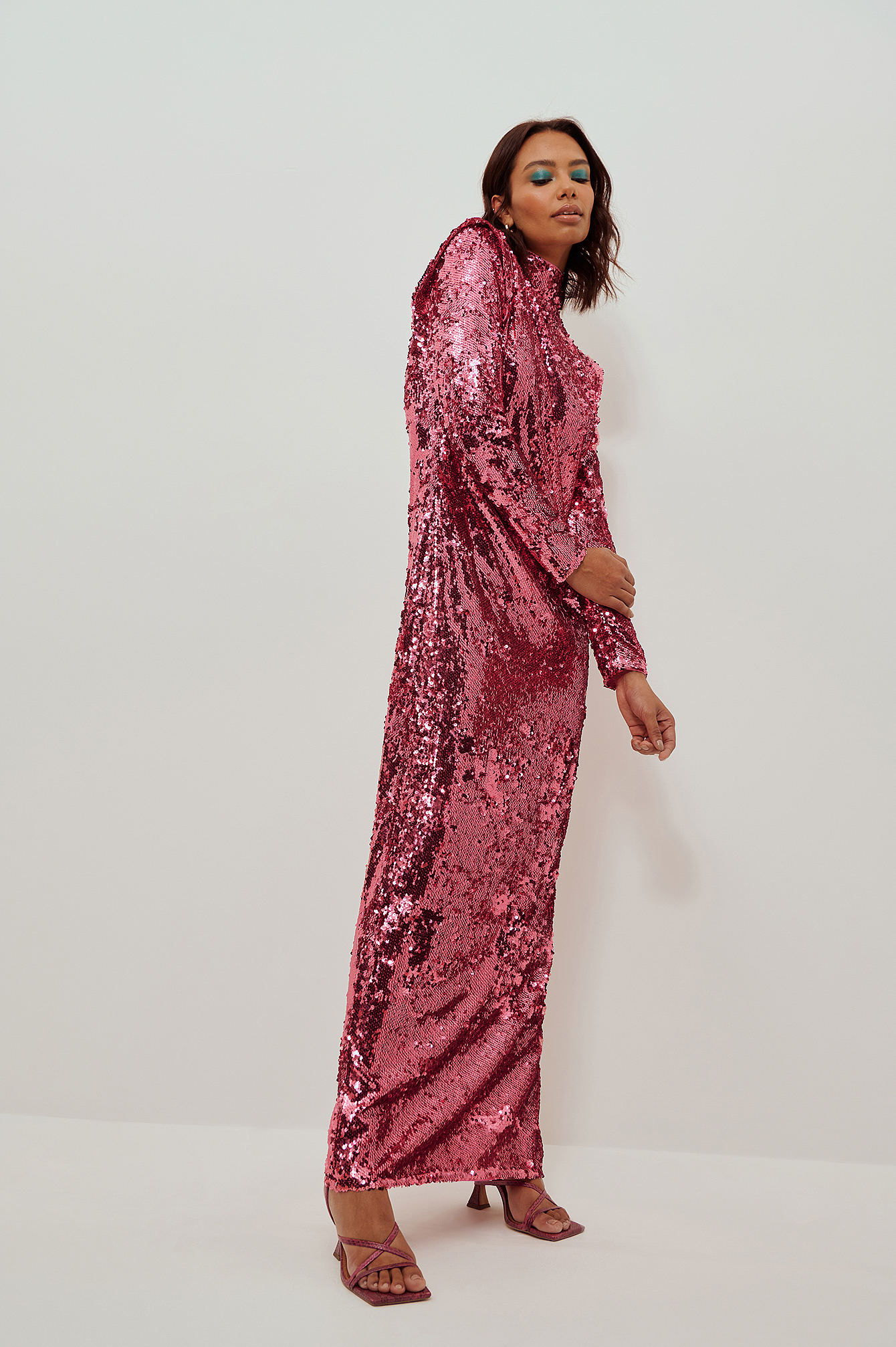 Womens Pink Maxi Dresses | na-kd.com