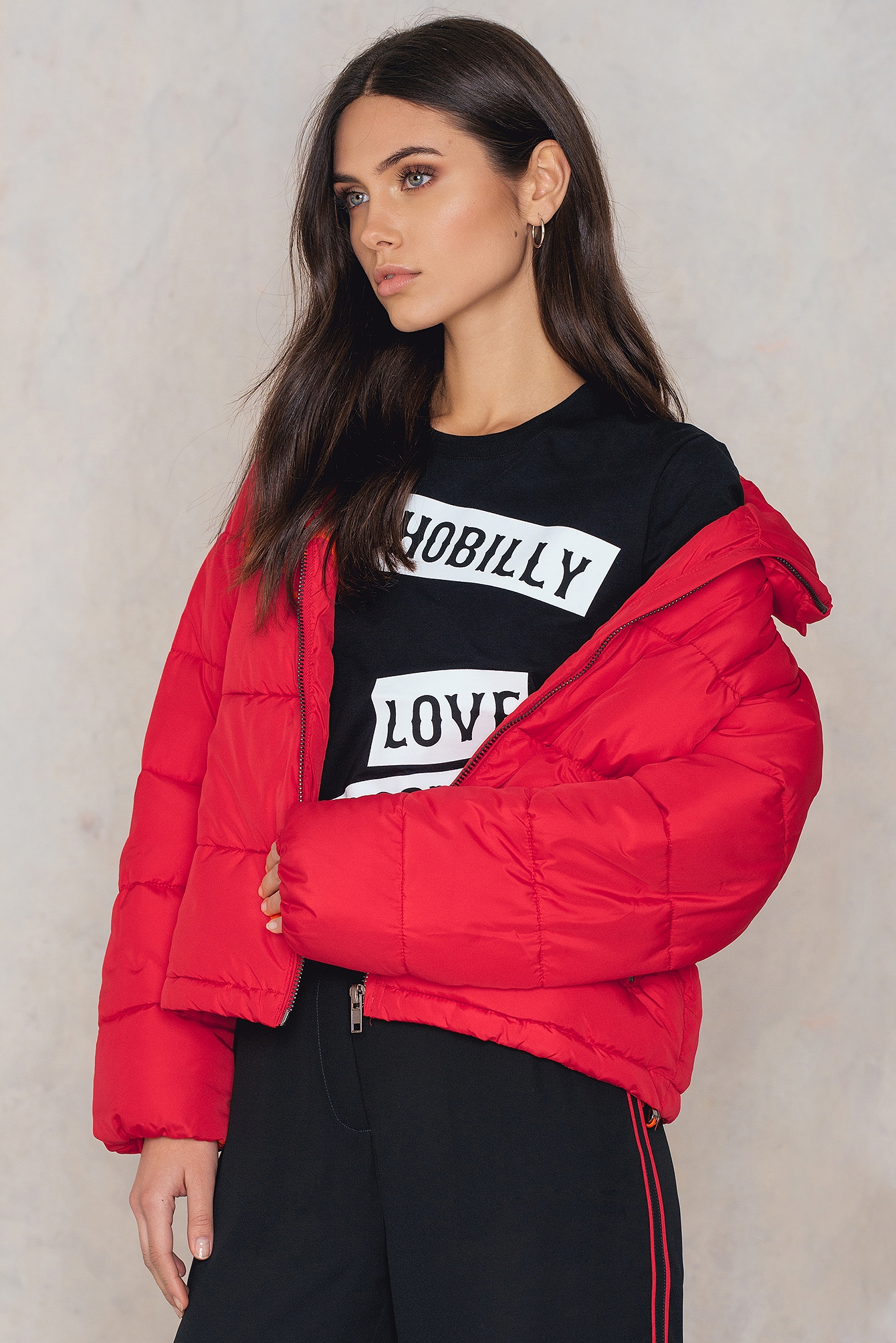 puffy short jacket