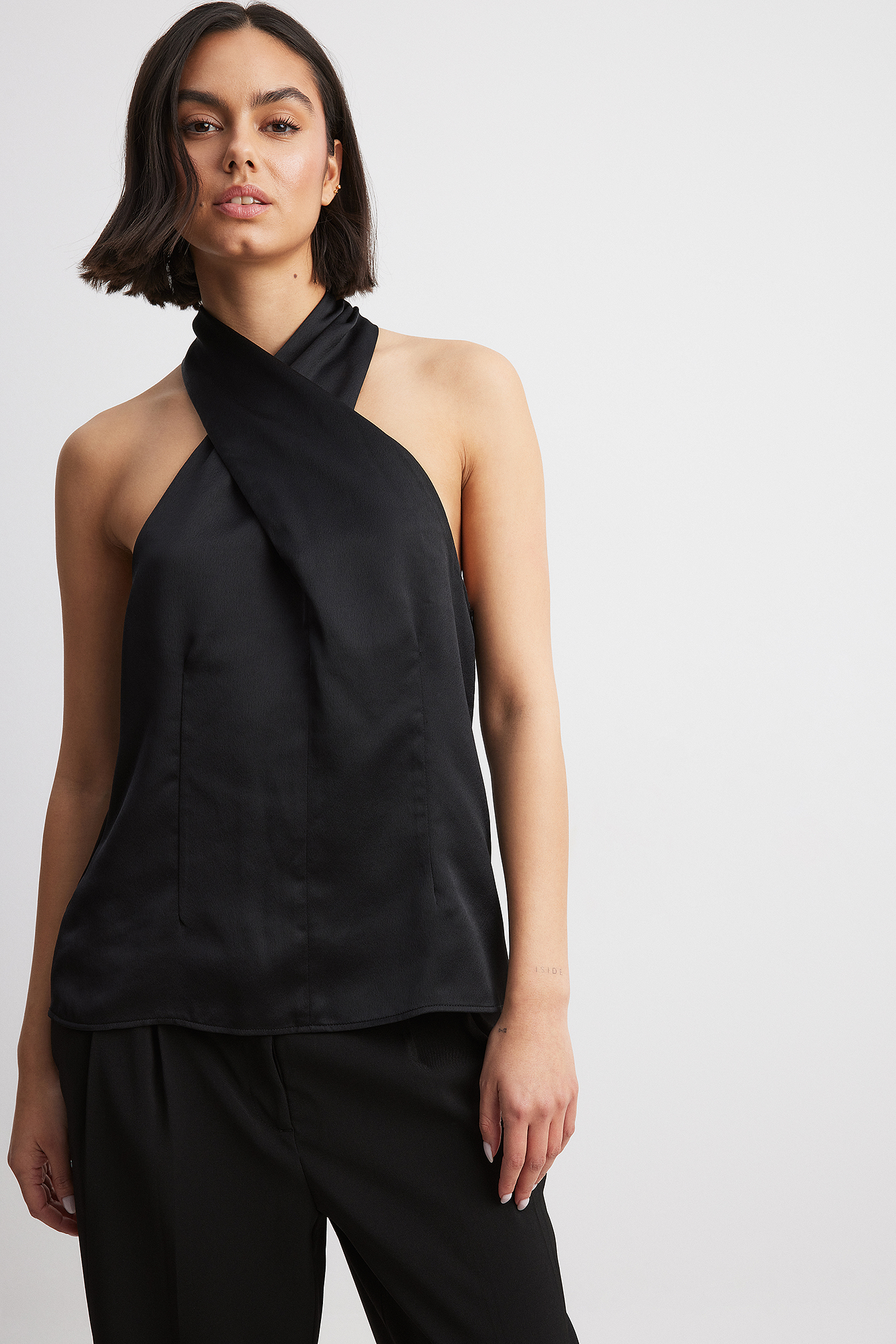 Long Halterneck Top