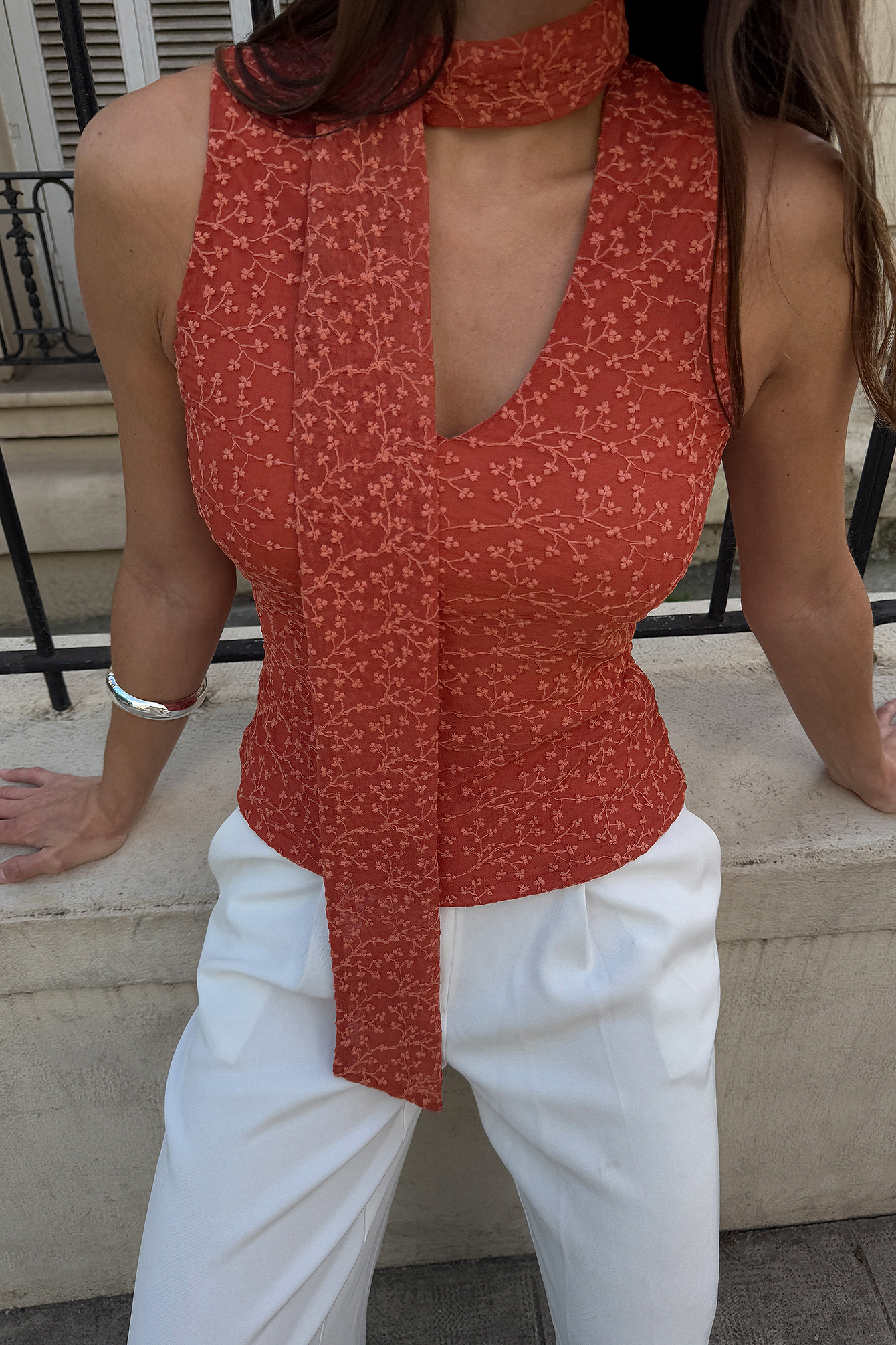 Halterneck top