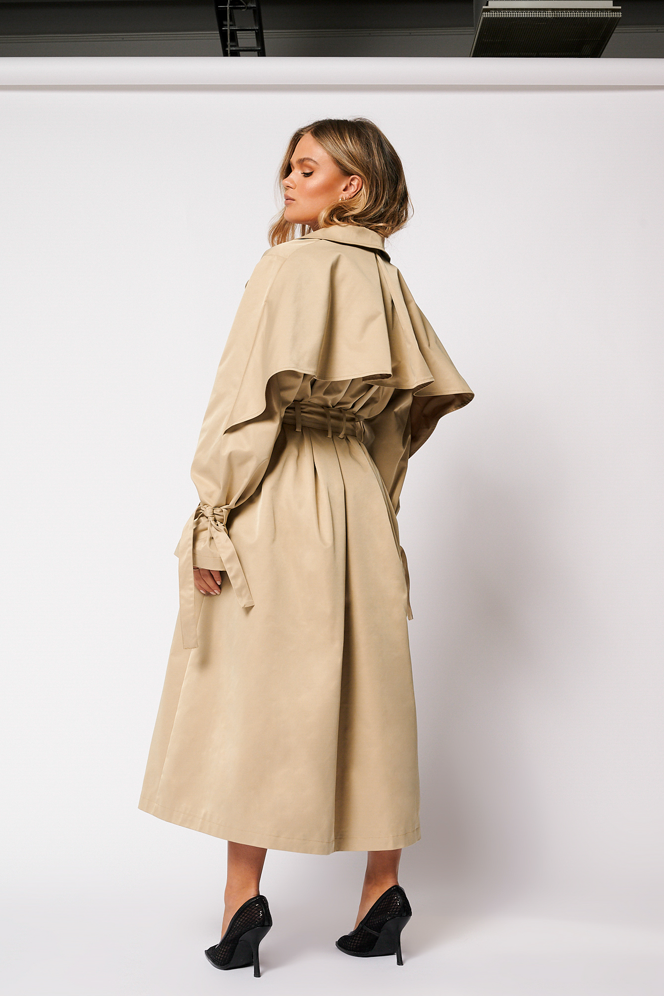 Detail Trenchcoat Beige | na-kd.com