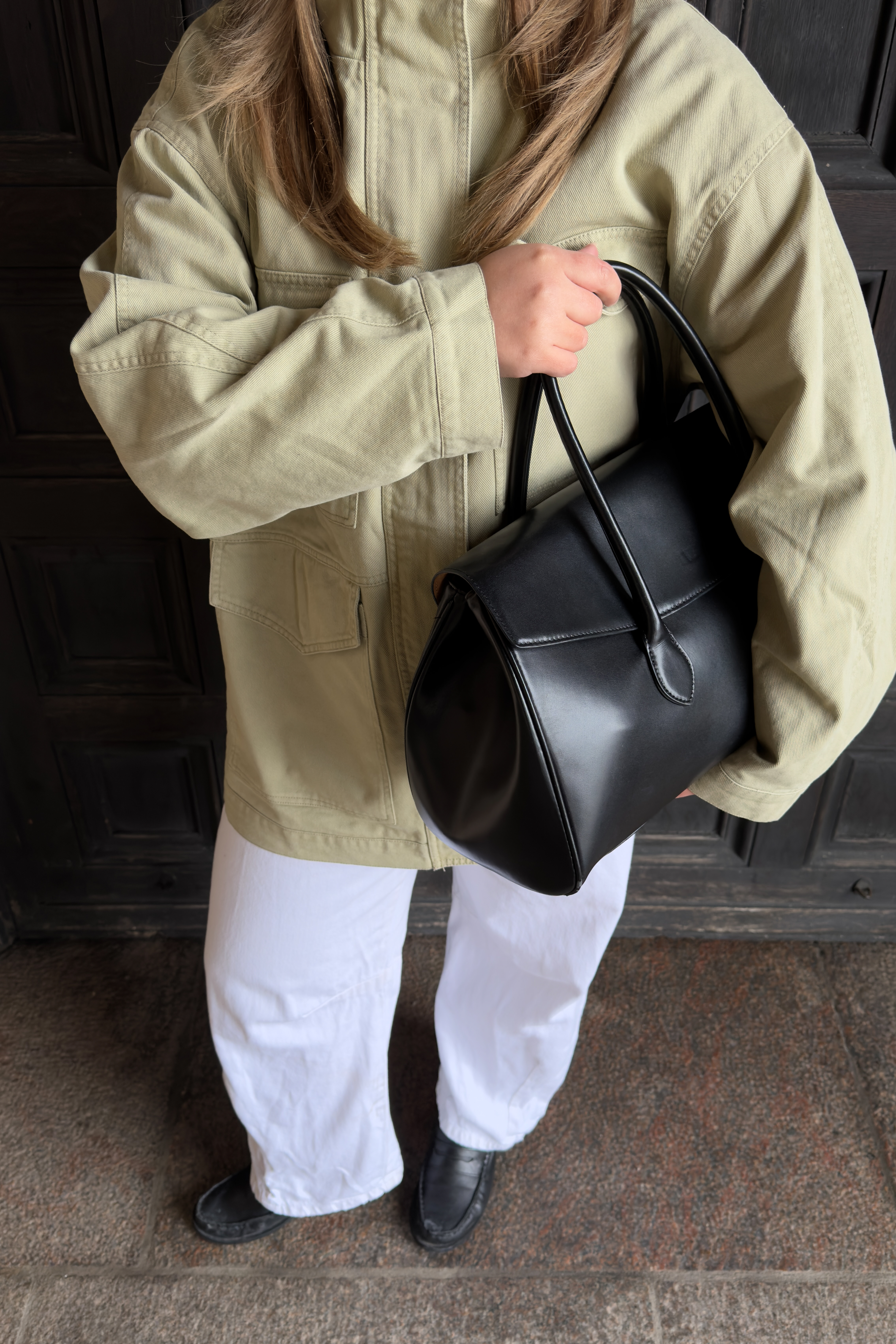 Beige cargo jacket