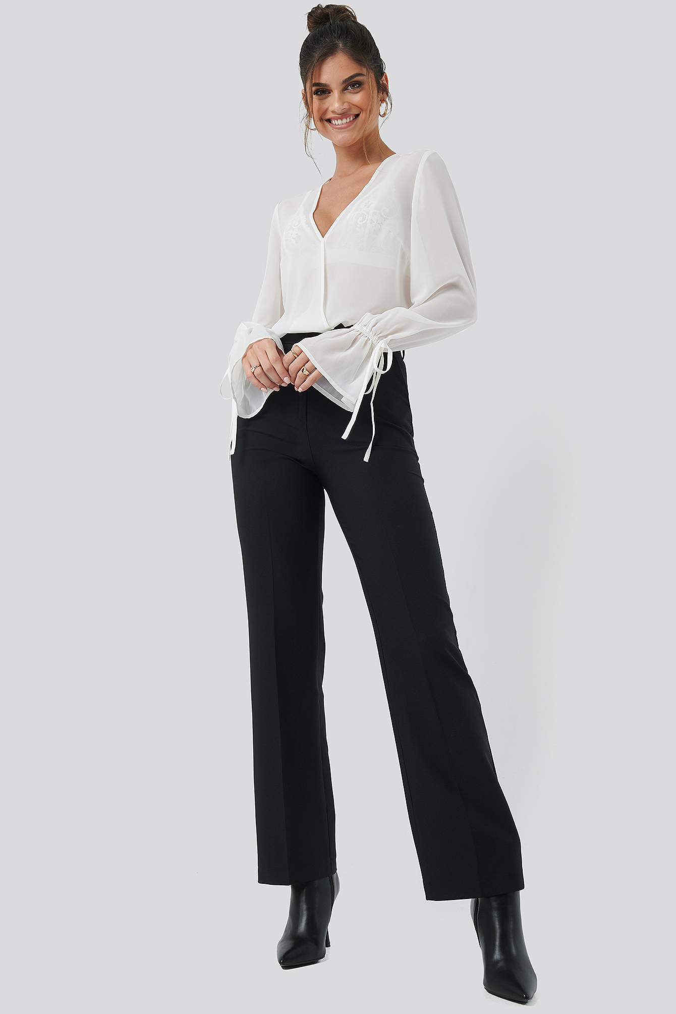 Seamline Suit Pant Black