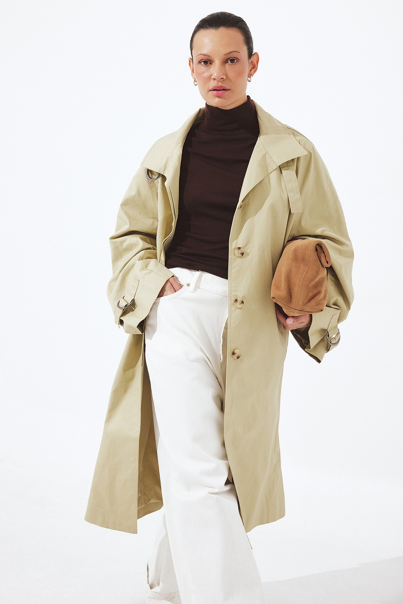 Womens Beige Trenchcoats | NA-KD Womens Beige Trenchcoats | NA-KD