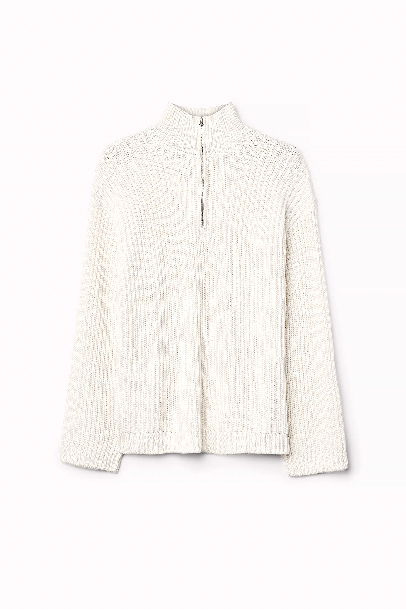 Long Turtle Neck Knitted Sweater Beige | NA-KD Long Turtle Neck Knitted Sweater Beige | NA-KD