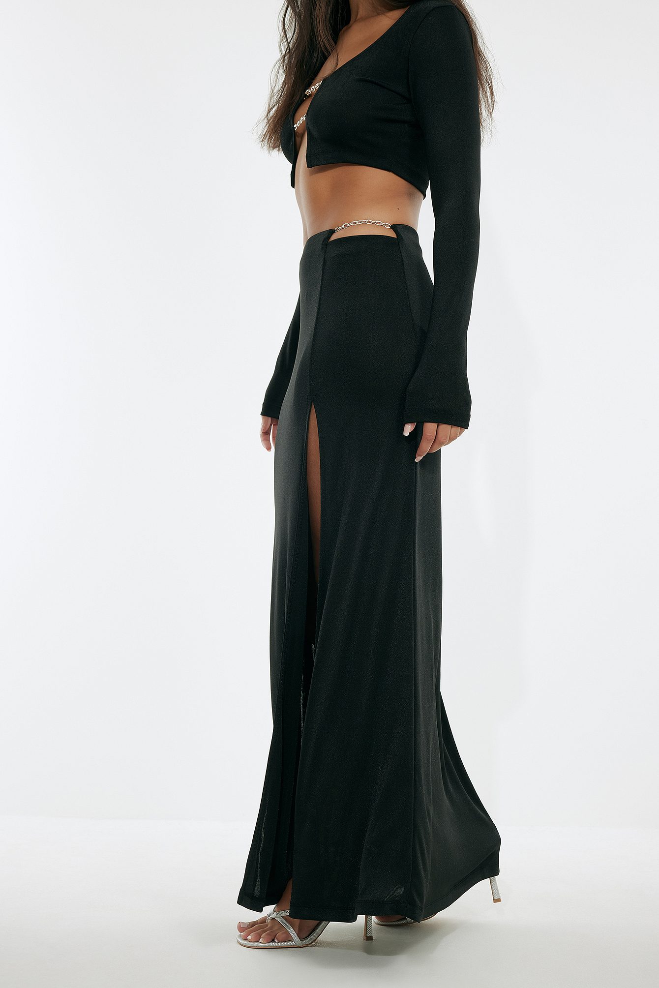 SOLY HUX Damen Leoparden Bleistiftrock - Y2K Style Mit Hoher Taille | Figurbetont Midirock