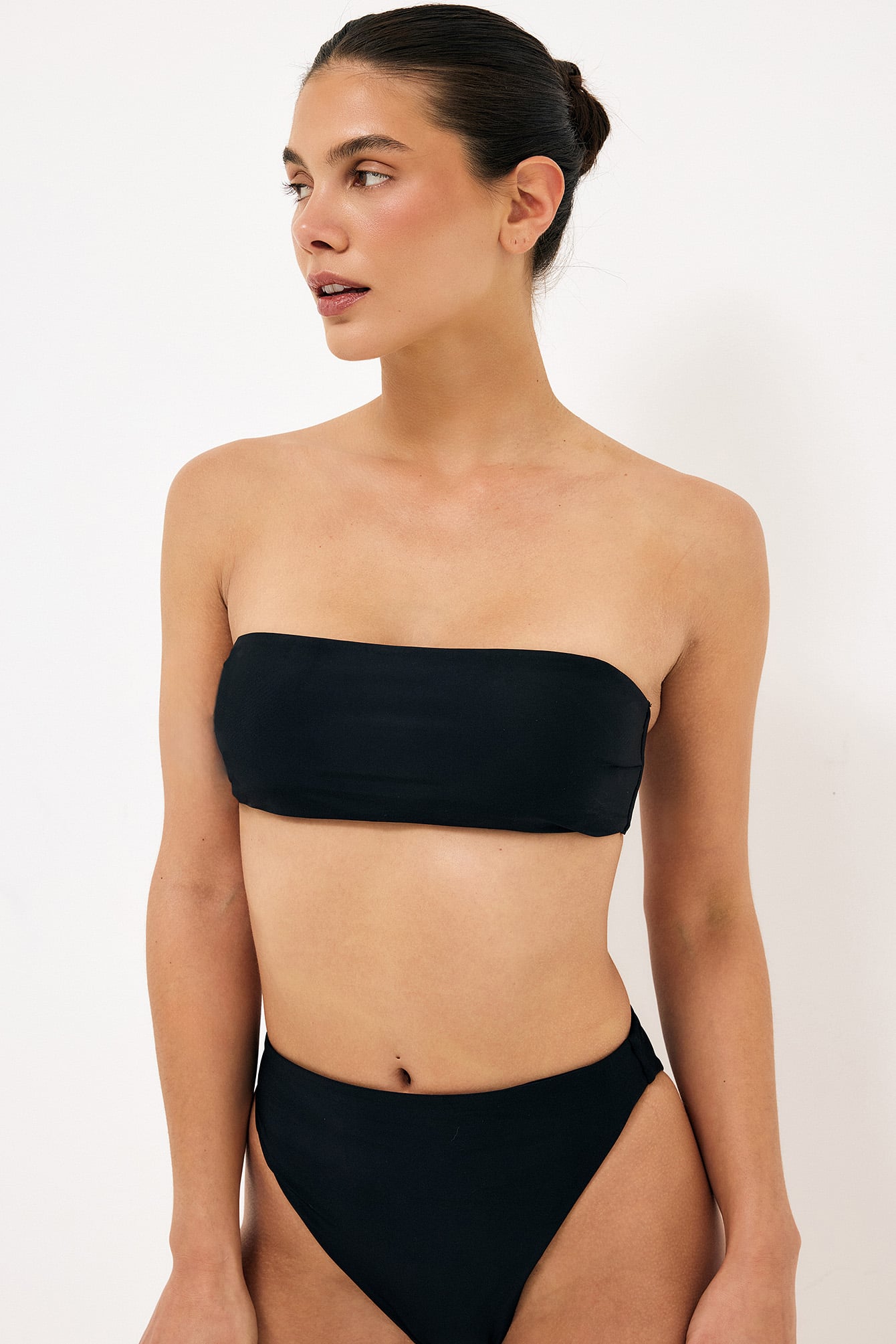 Culotte de bikini taille haute - Bikinis - Noir - XS - NA-KD / NAKD