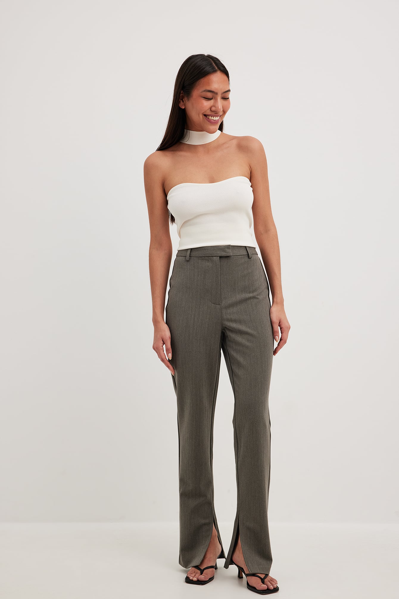 Acceptance High-Waisted Scimitar Trousers