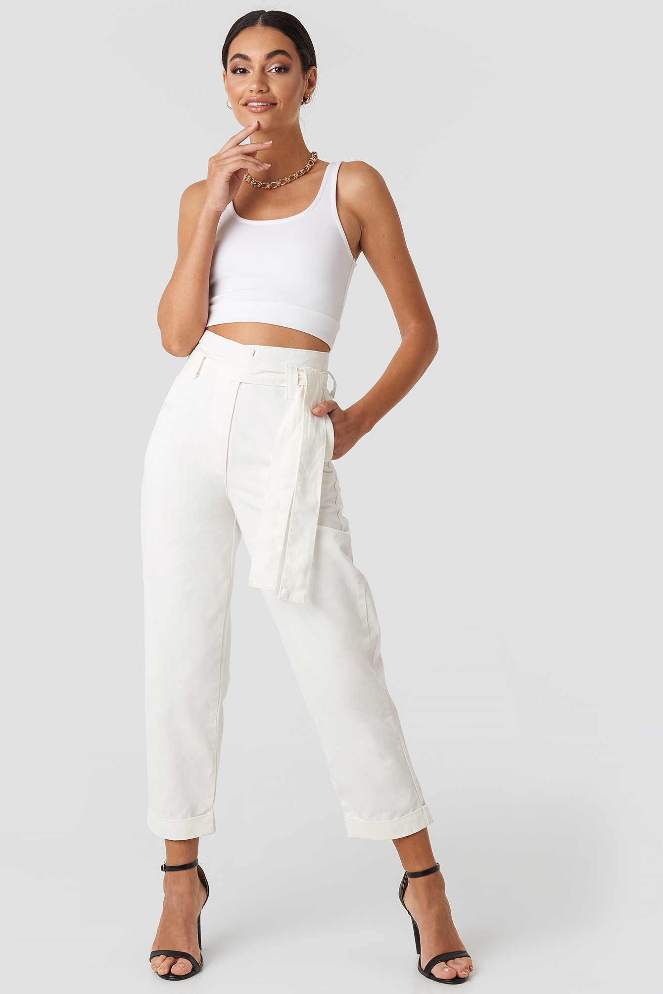 Baggy Pants Off White