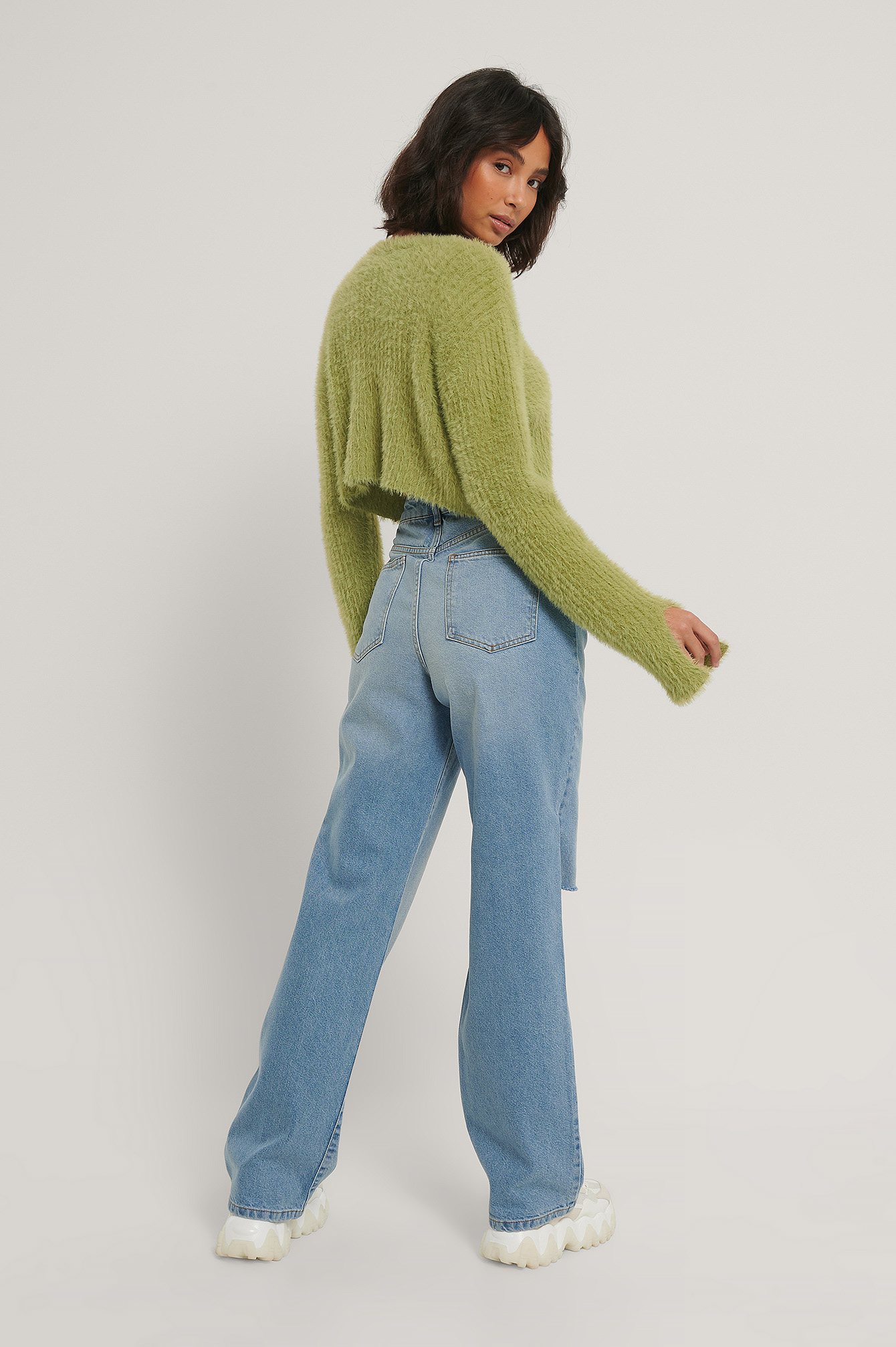 Straight Long Denim Blue | na-kd.com