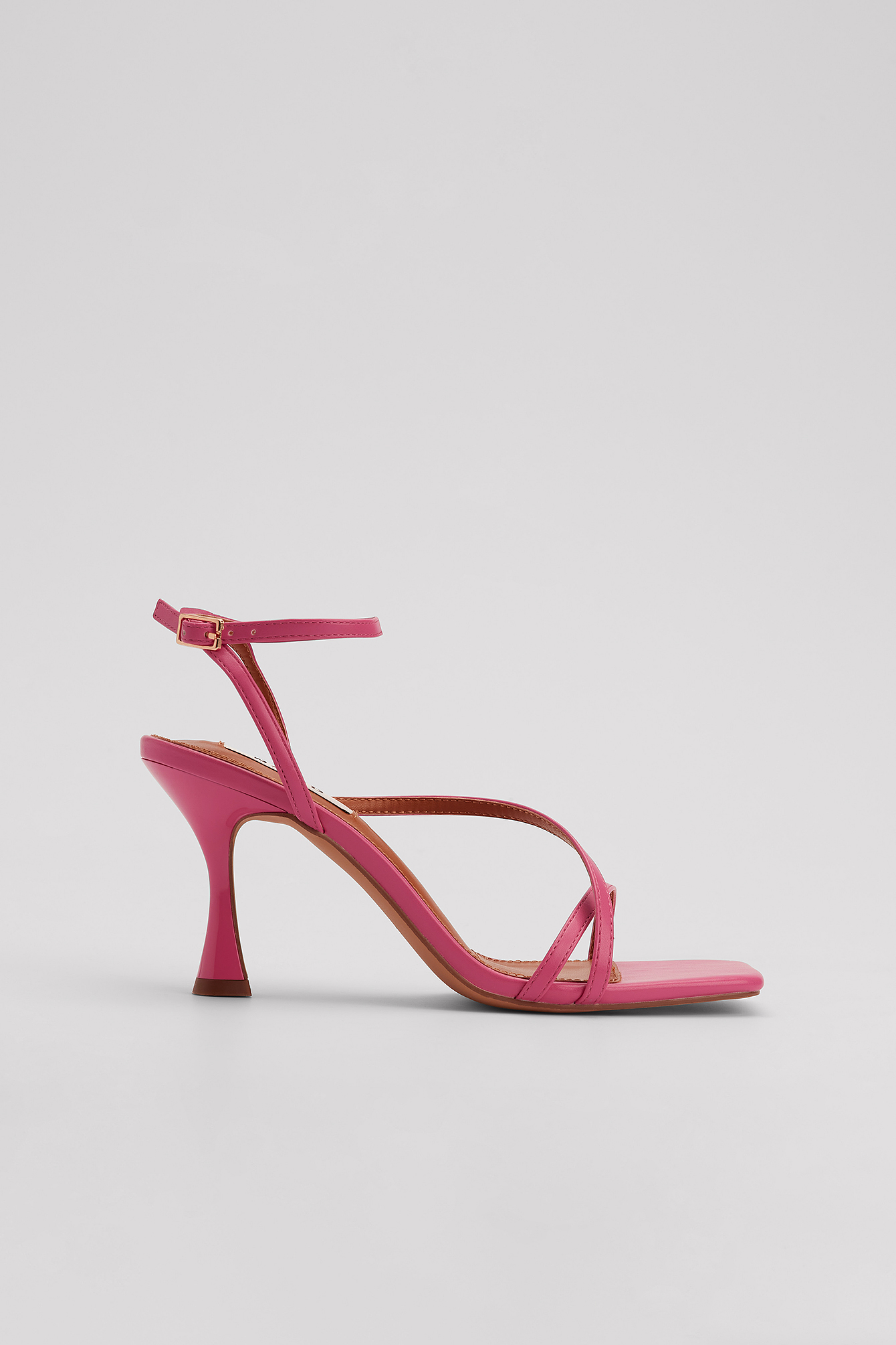 NA-KD Shoes Hourglass Heels - Pink