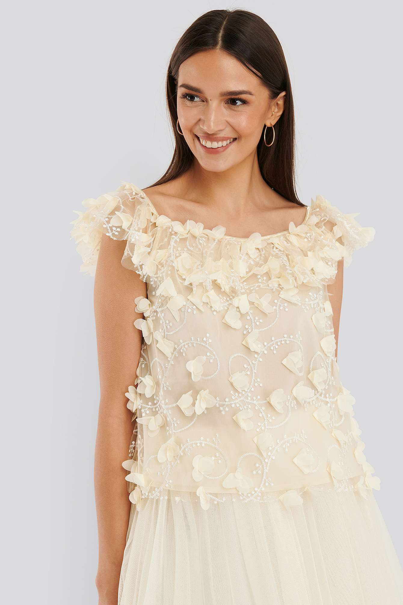 IDA SJÖSTEDT FAIRY TOP - NUDE