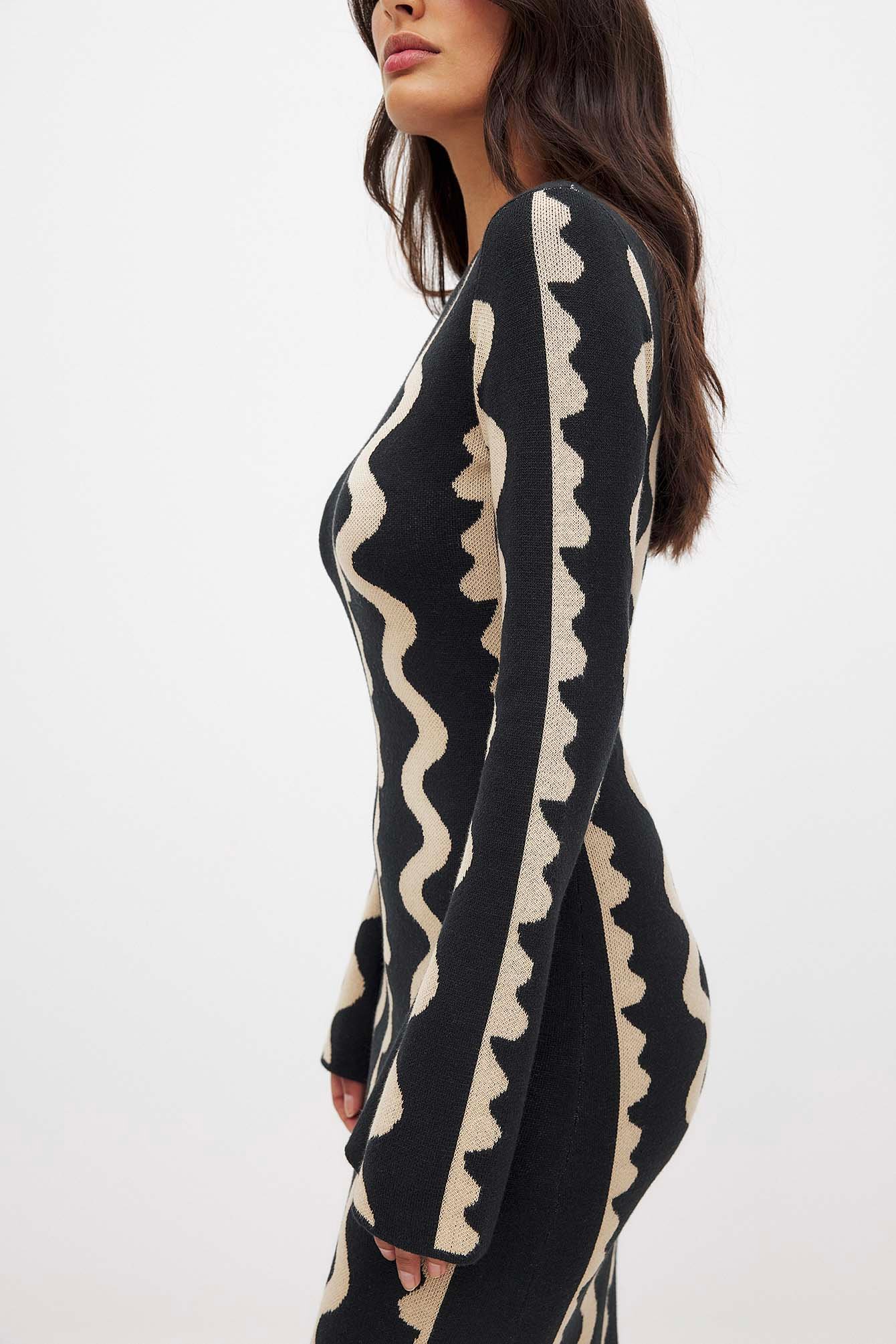 nakd fashion knit dress Womens Beige Knitted Dresses