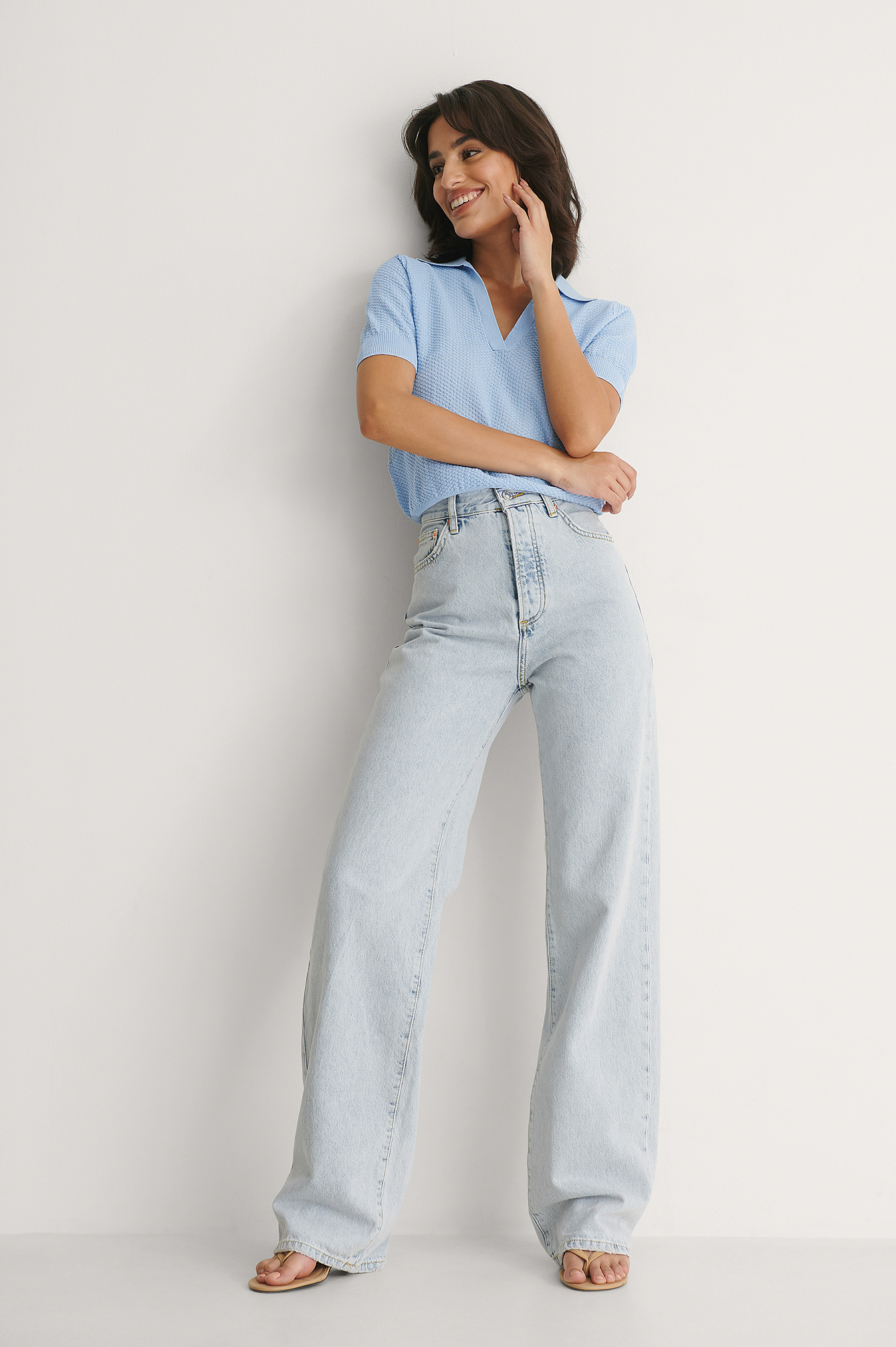 Kaia Jeans Blue | na-kd.com