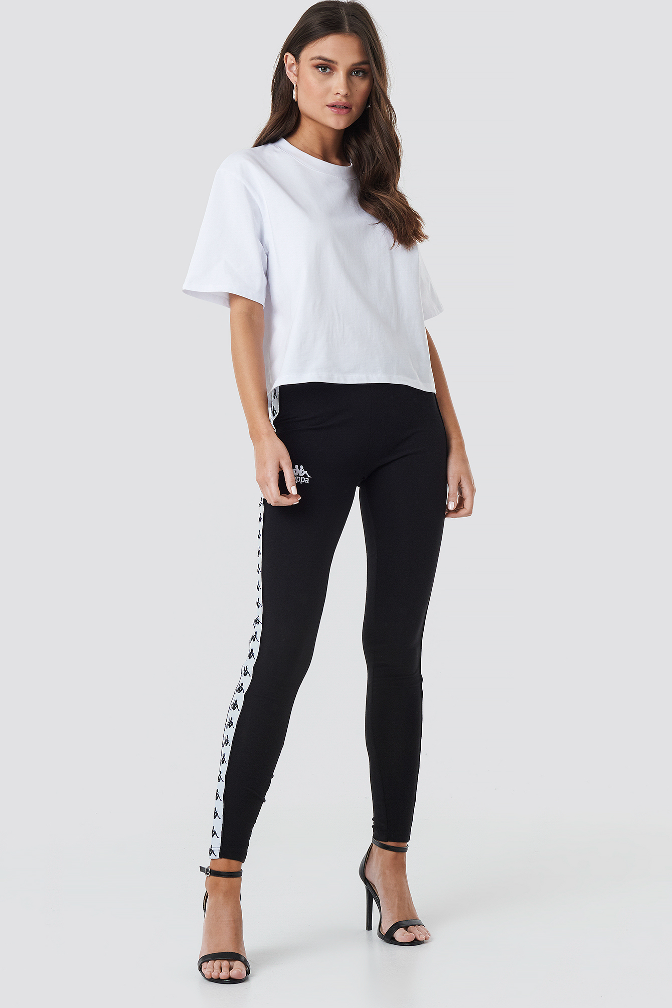 Anen Leggings Black/White