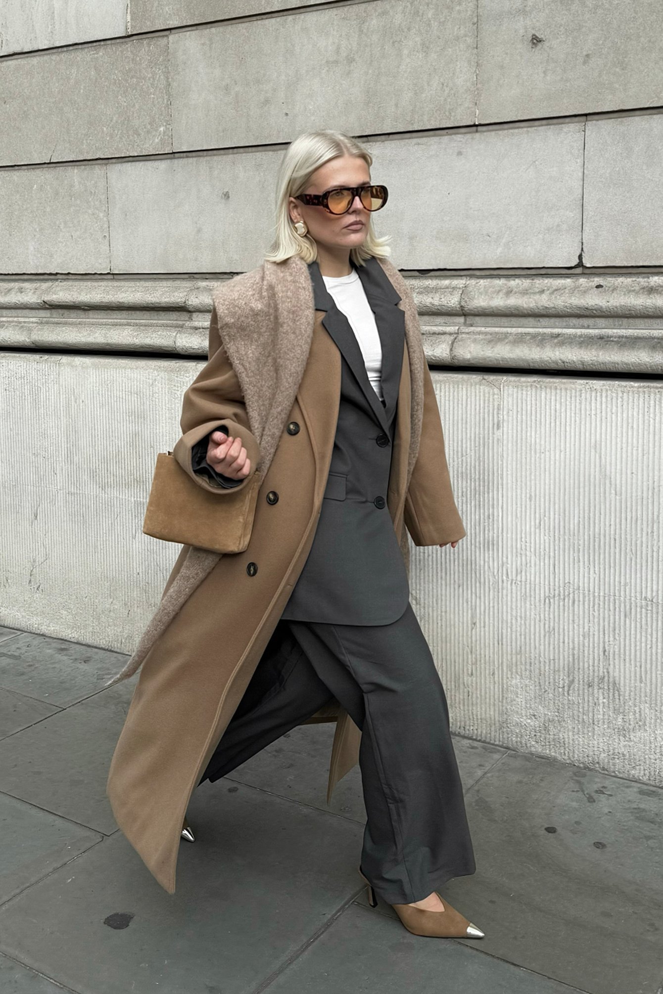 Oversized Coat Brown | NA-KD