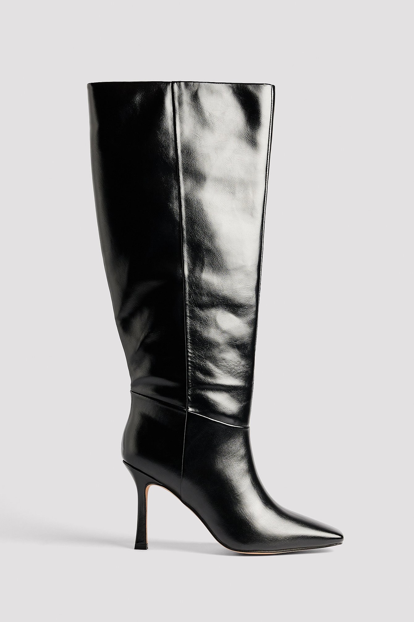 debenhams black knee high boots