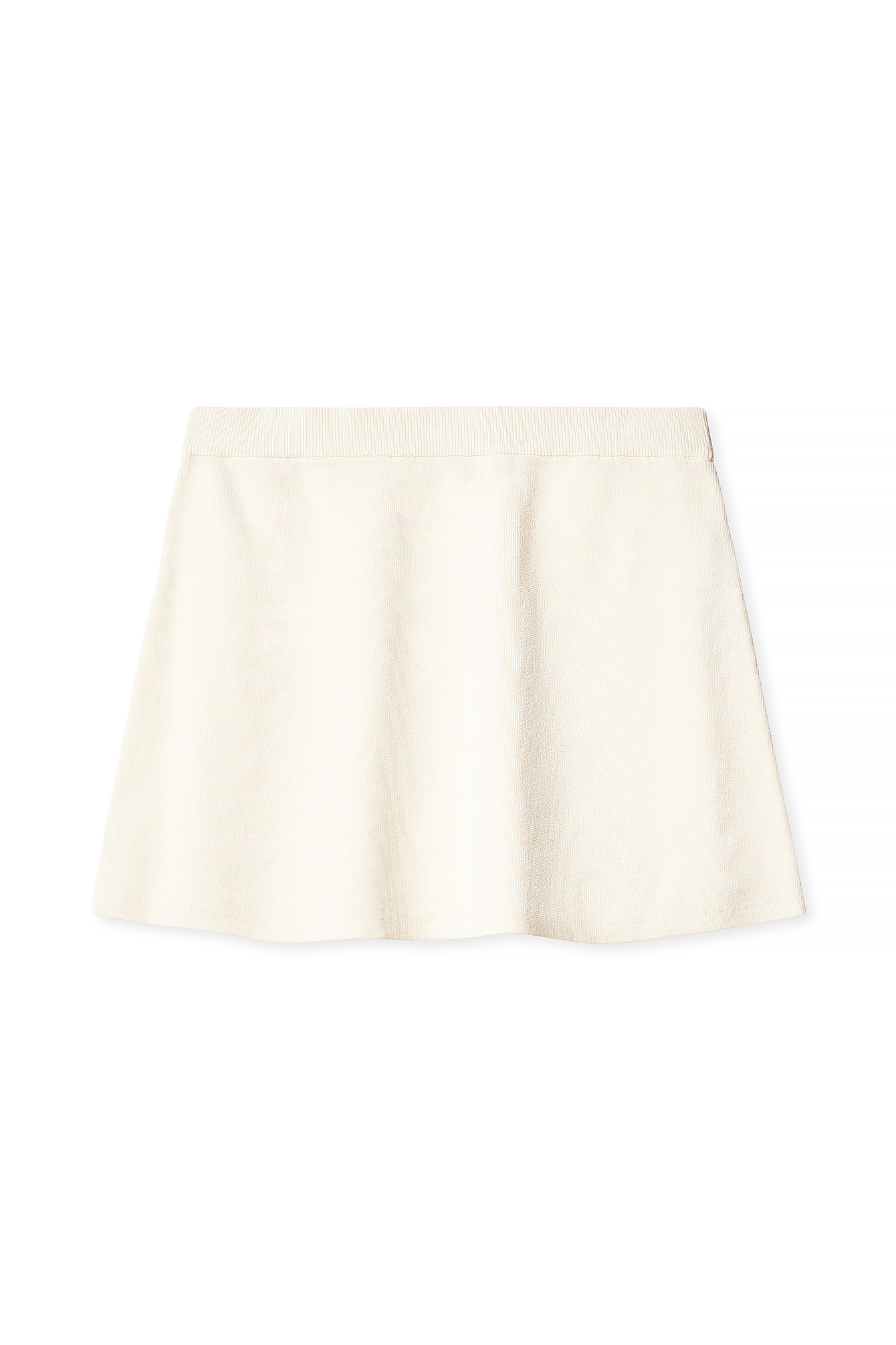 Jupe trapèze en jean coloris écru crème taille 34 - Vêtements Jupe trapèze en jean coloris écru crème taille 34 - Vêtements