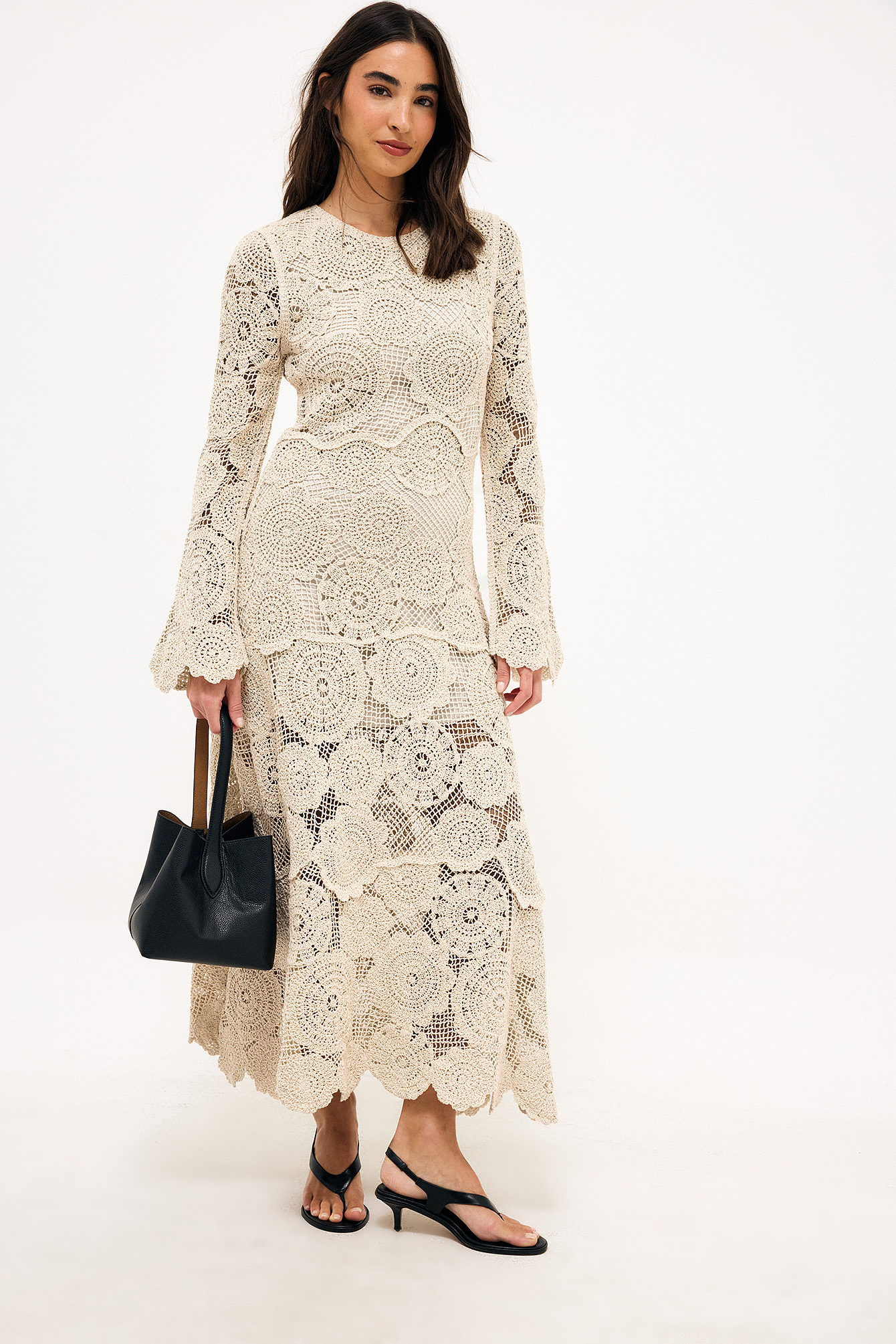 Womens Beige Bodycon Dresses | NA-KD