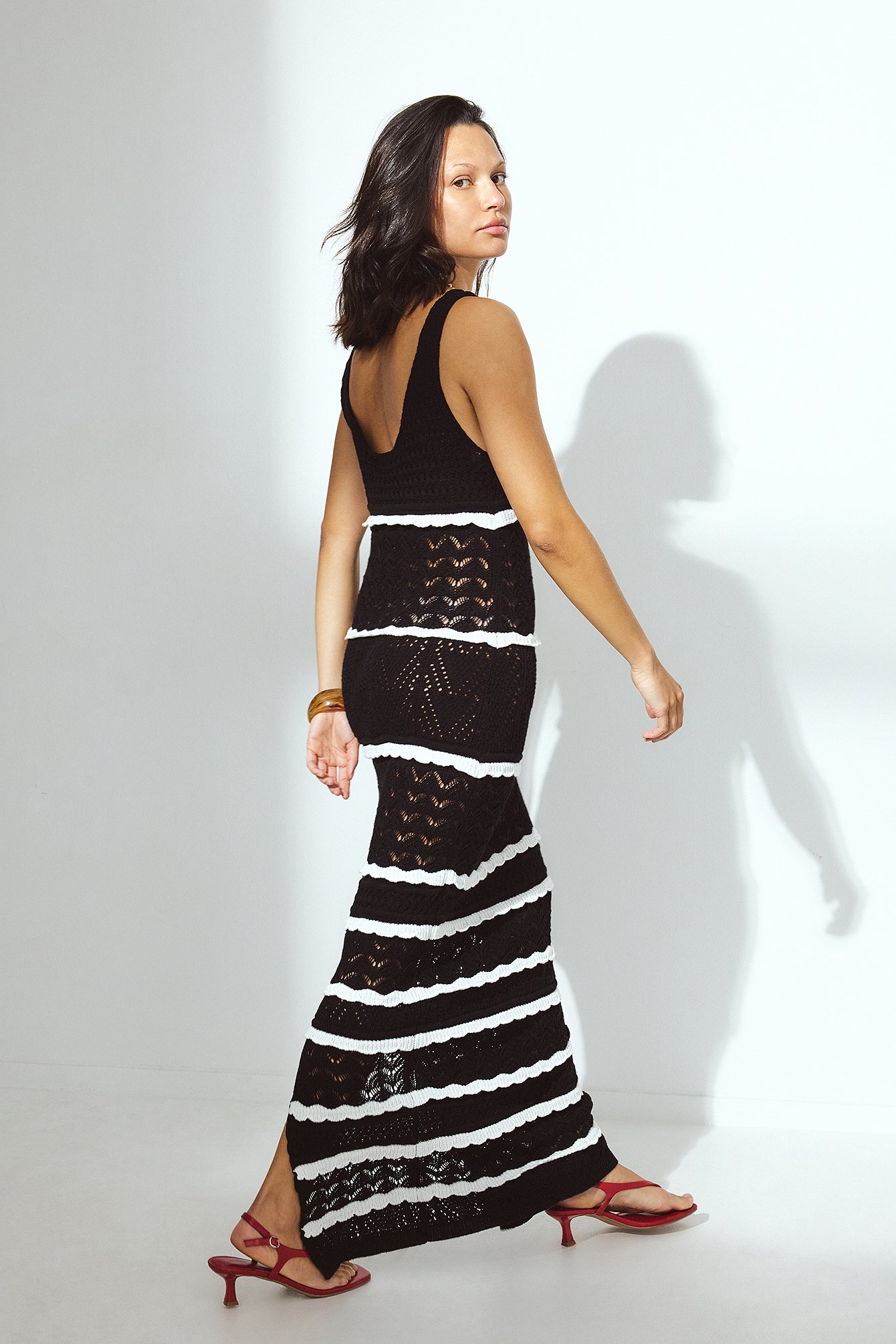 Womens White Knitted Dresses | NA-KD Womens White Knitted Dresses | NA-KD