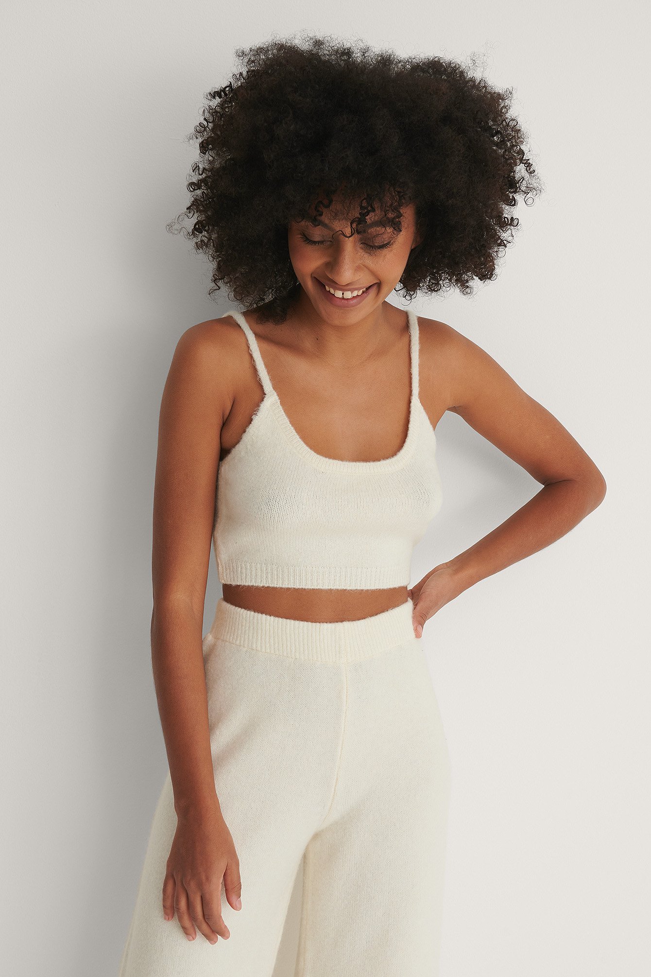 White Cropped Stricktop