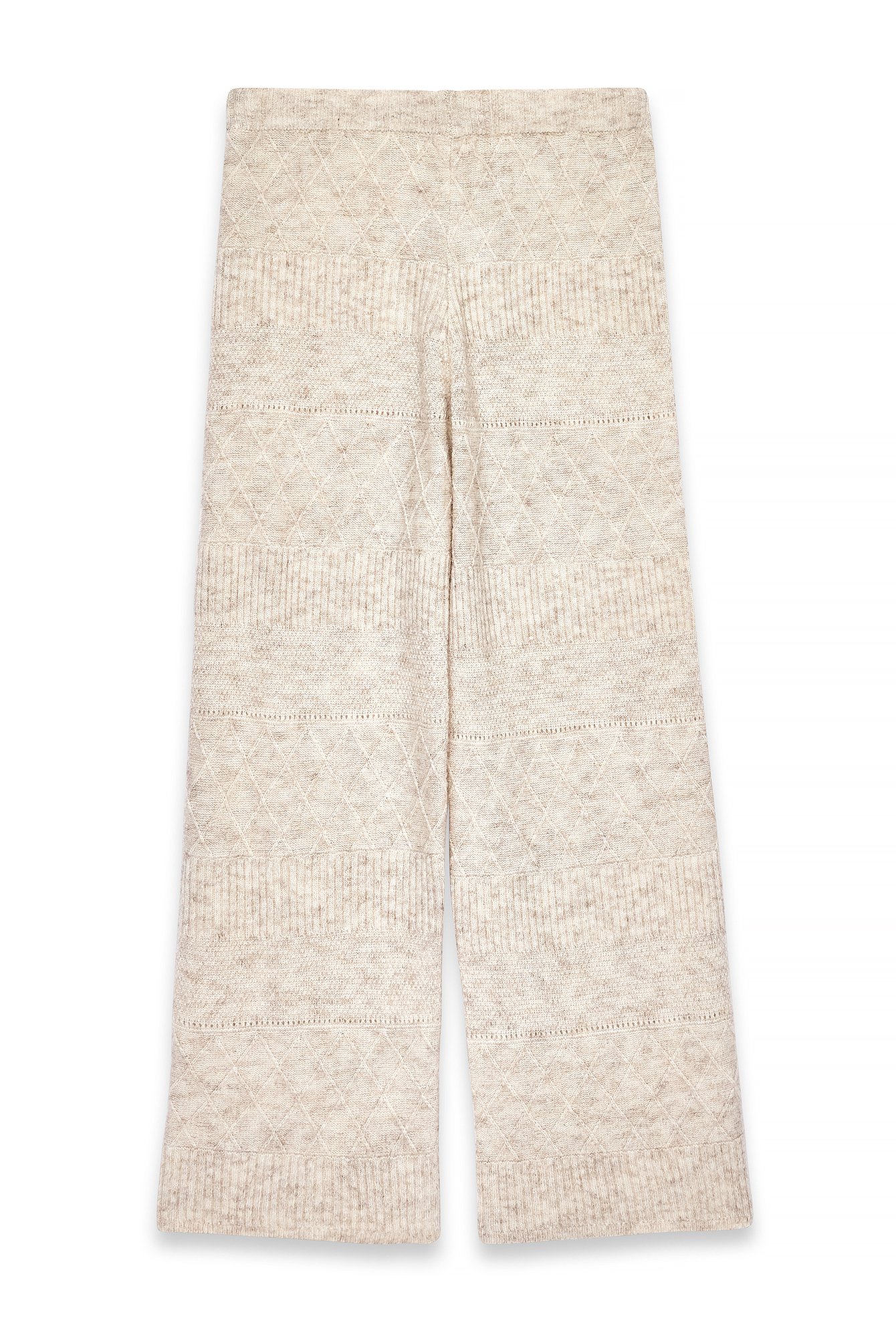 Half Zip Knitted Sweater Beige | NA-KD