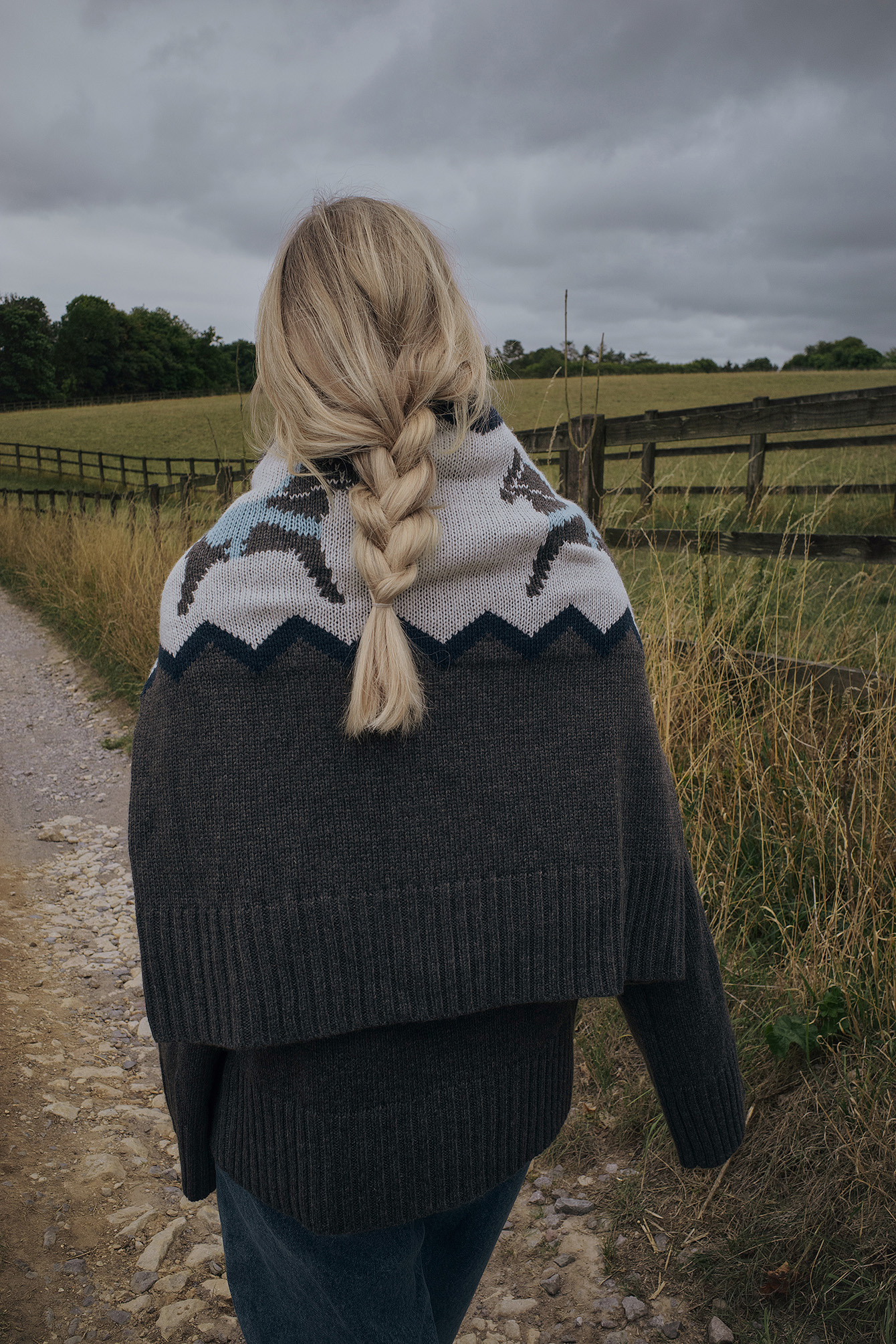 Olivia TPS x NA-KD Pullover mit Strickmuster - Rollkragen Strickpullover - - S (EU 34-36) - NA-KD / NAKD