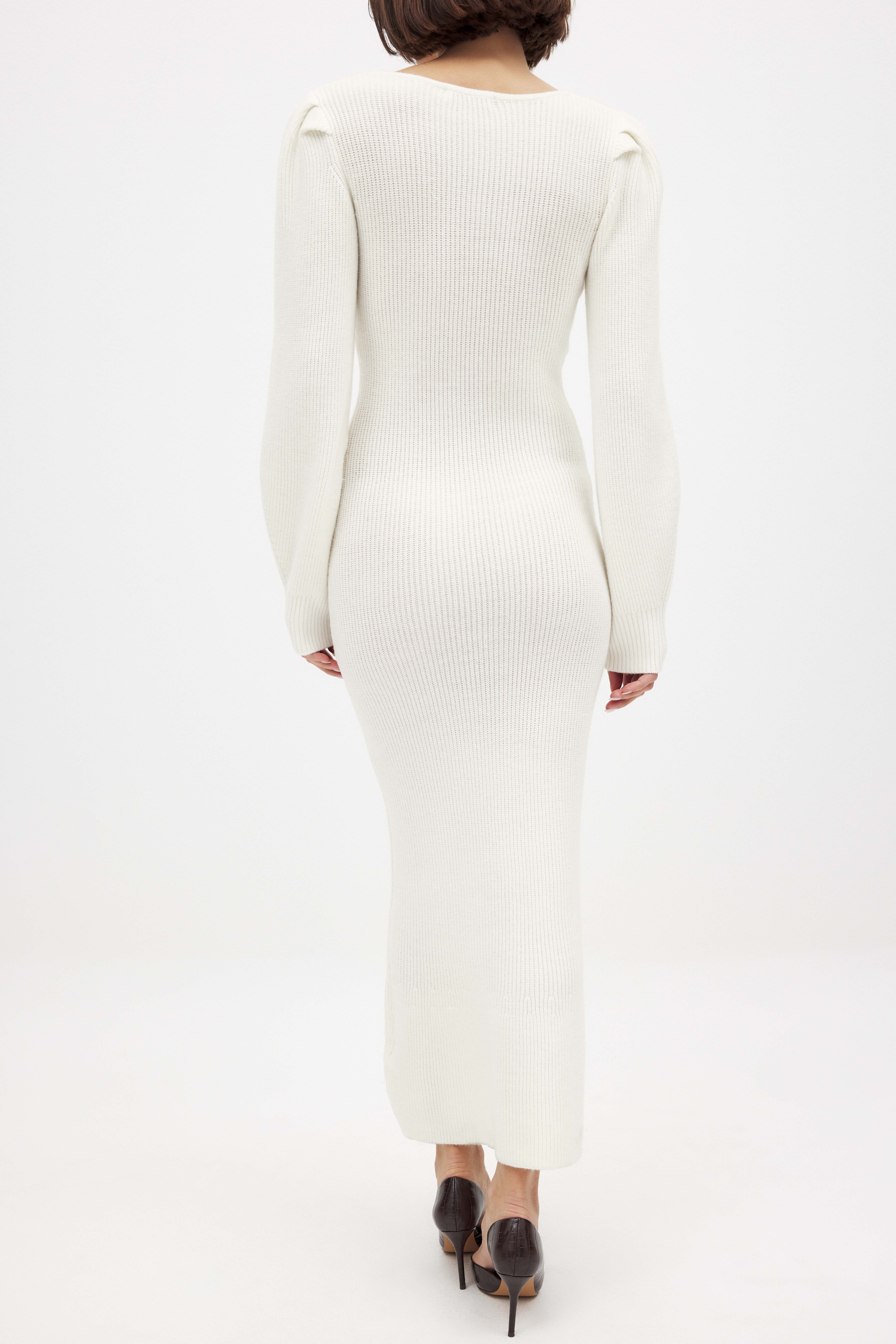 Jacquard Knitted Maxi Dress Stripe | NA-KD
