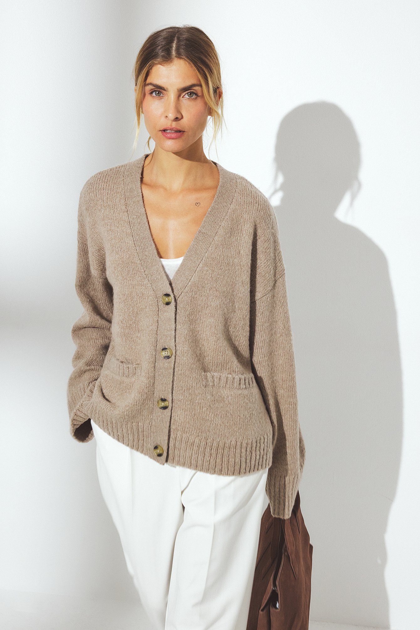 Wool Blend Cardigan